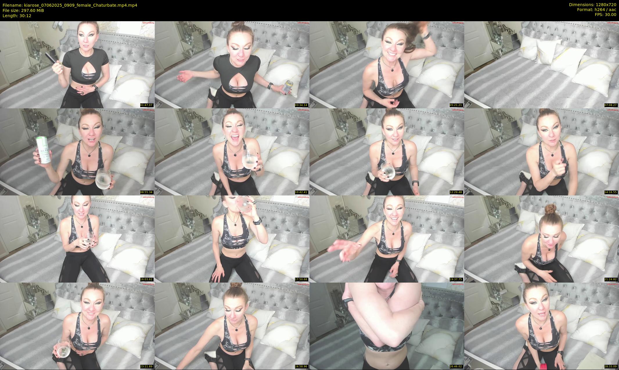 kiarose — 31 minute Chaturbate female cam show recording, 720p, Jun 7, 2025