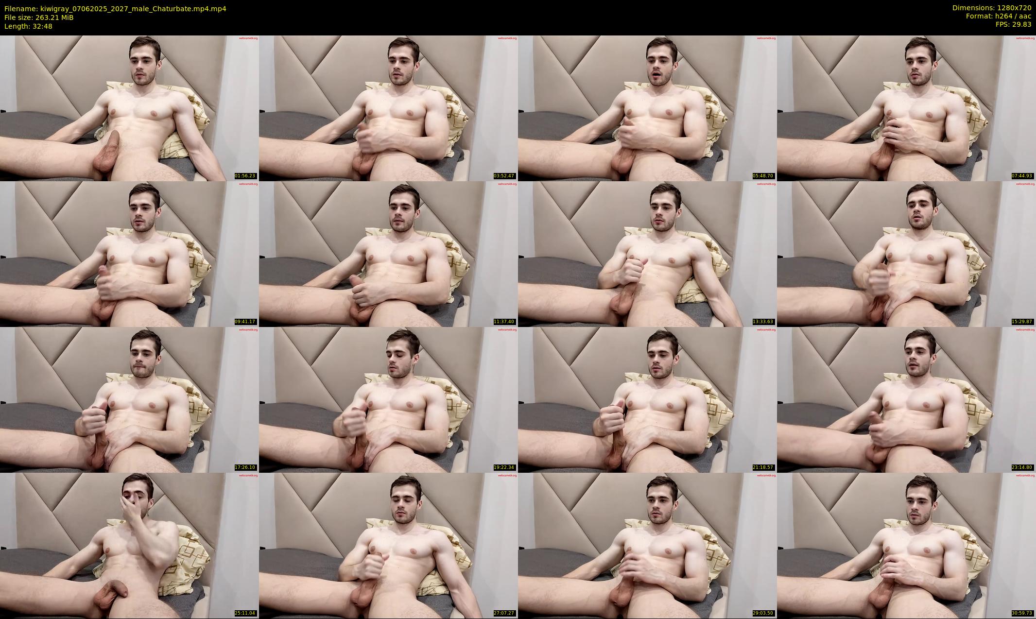 kiwigray — 33 minute Chaturbate male cam show recording, 720p, Jun 7, 2025