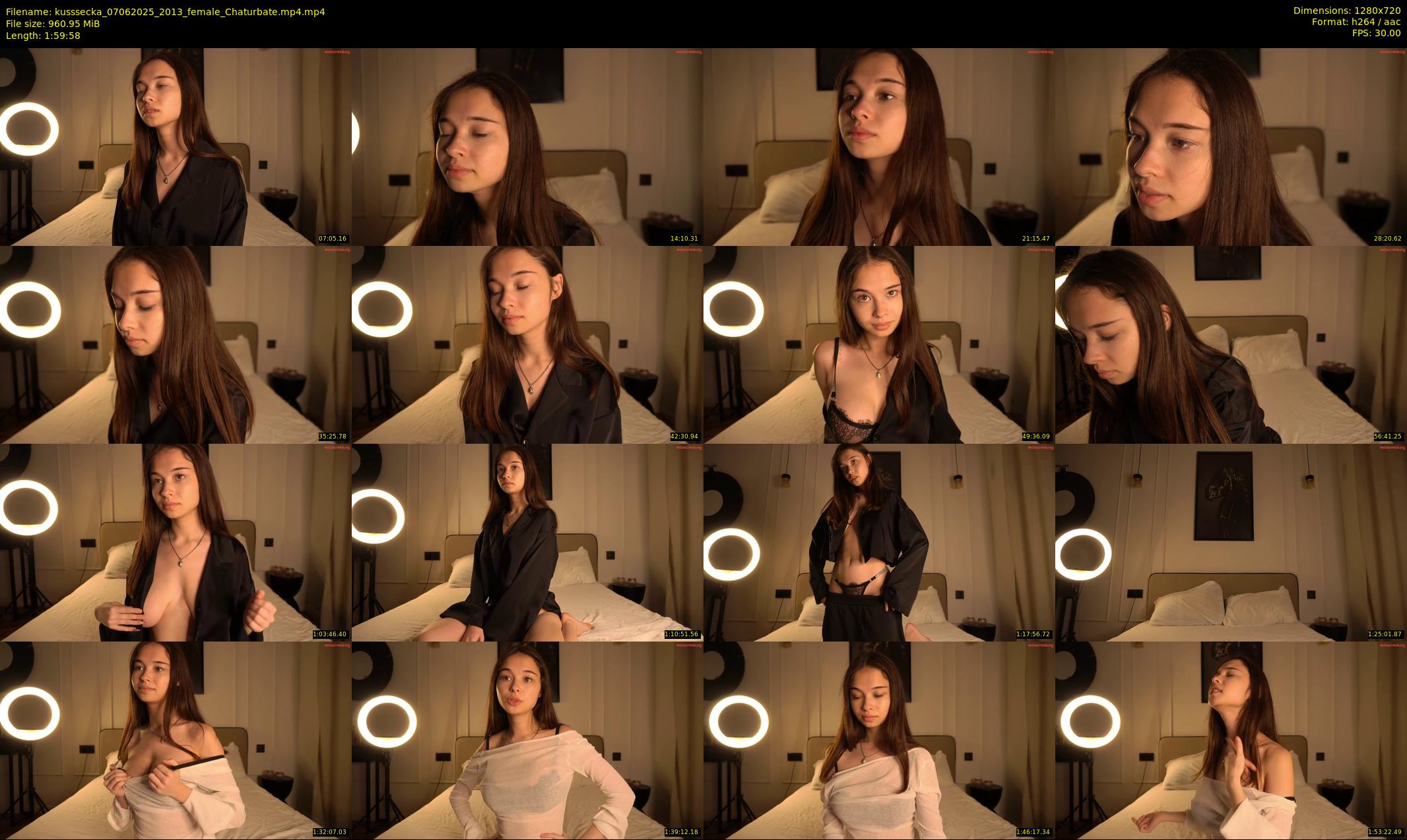 kusssecka — 120 minute Chaturbate female cam show recording, 720p, Jun 7, 2025