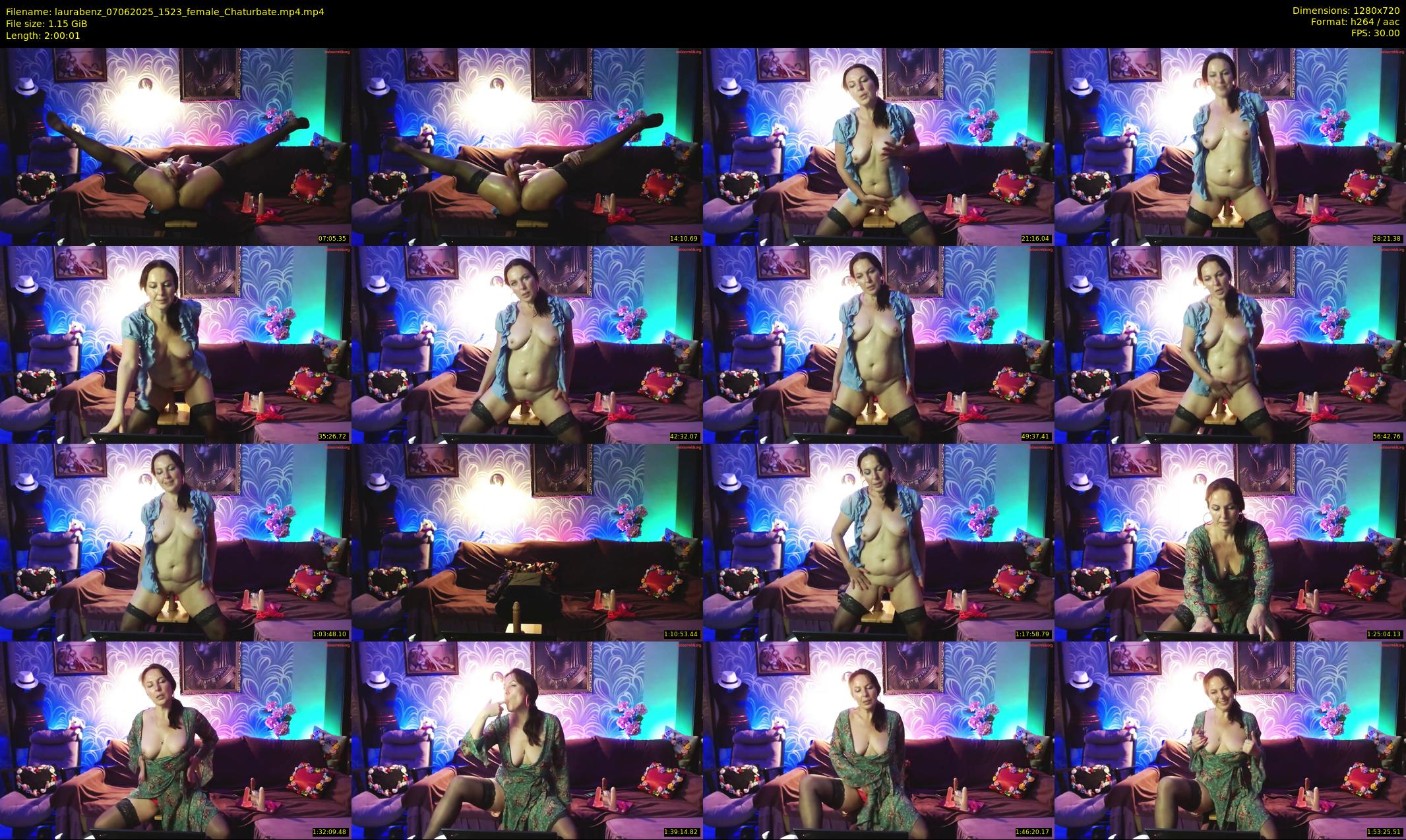 laurabenz — 121 minute Chaturbate female cam show recording, 720p, Jun 7, 2025