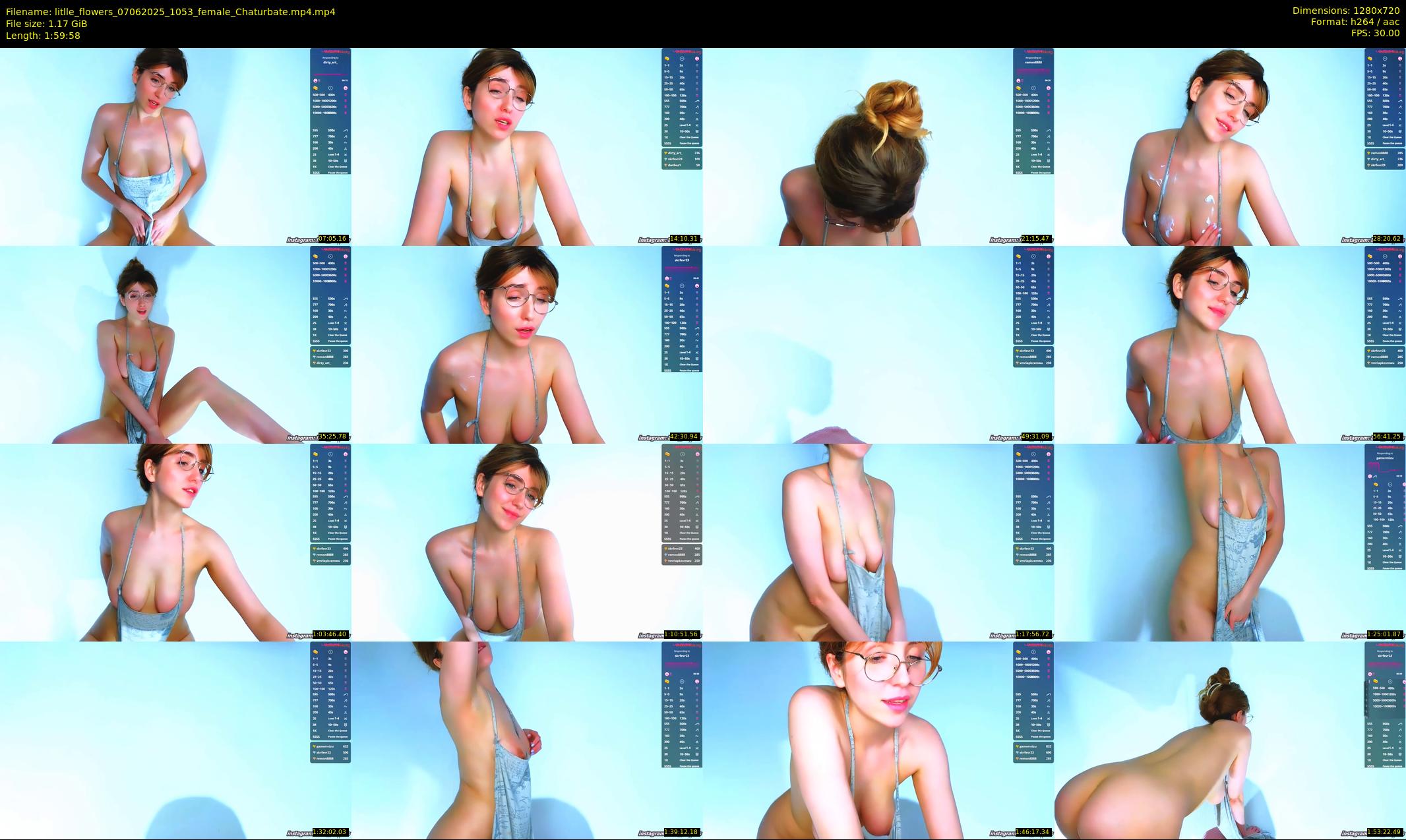 litlle_flowers — 120 minute Chaturbate female cam show recording, 720p, Jun 7, 2025