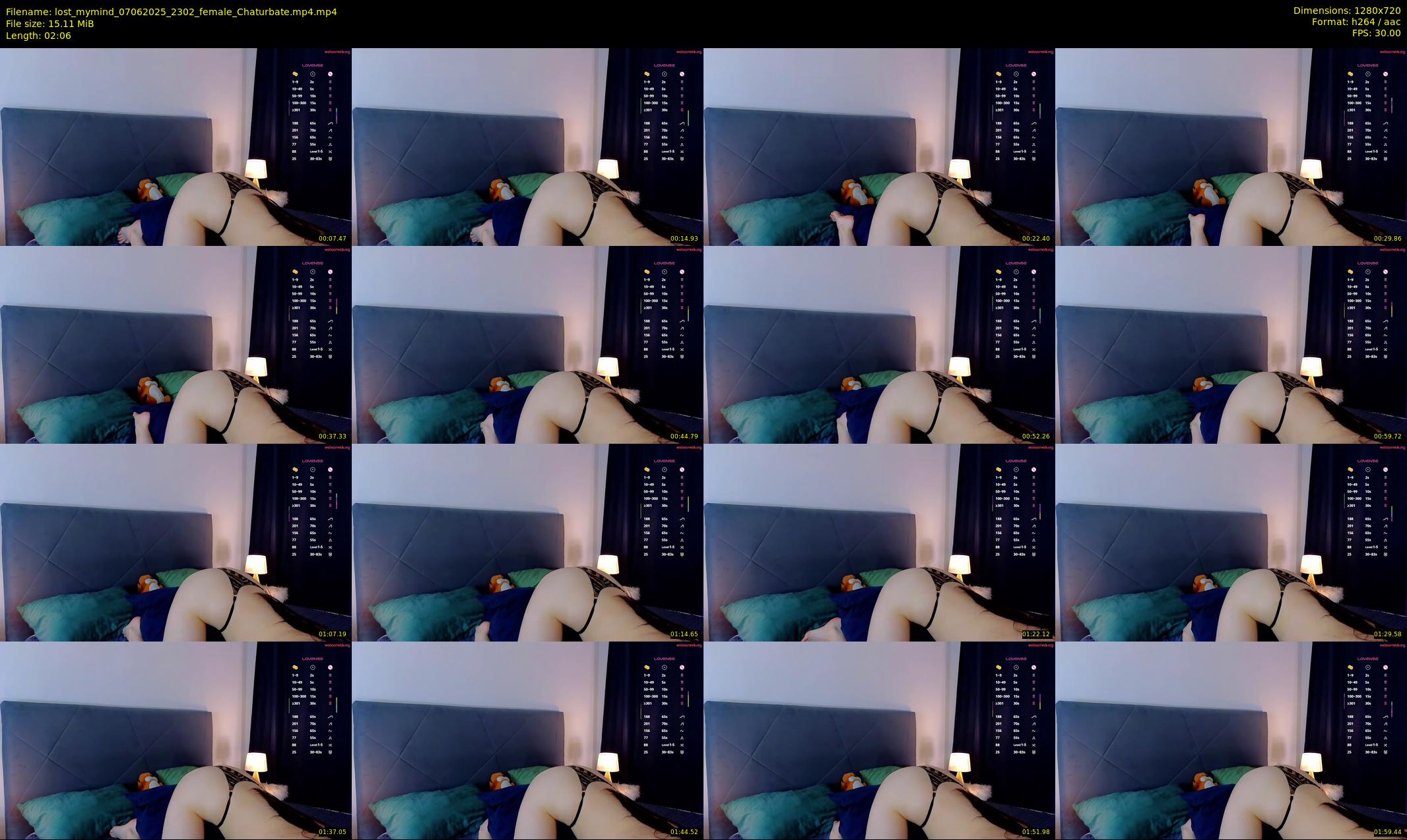 lost_mymind — 3 minute Chaturbate female cam show recording, 720p, Jun 7, 2025