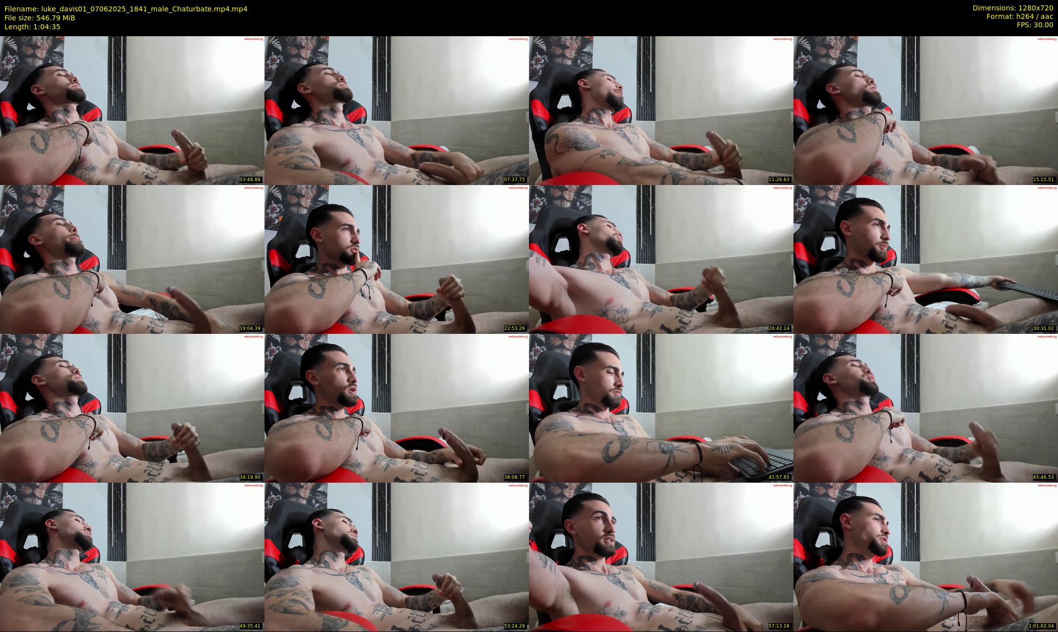 luke_davis01 — 65 minute Chaturbate male cam show recording, 720p, Jun 7, 2025
