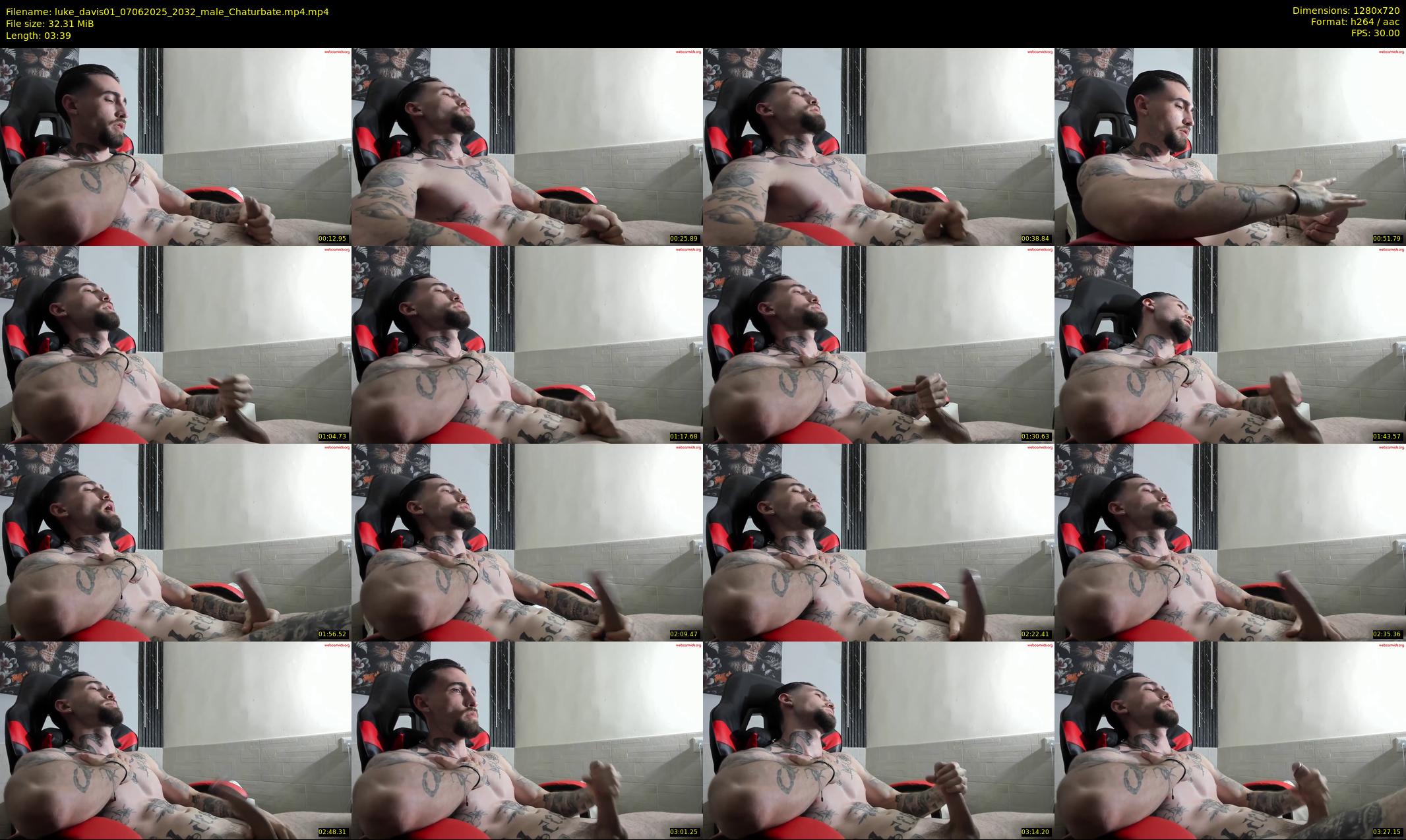luke_davis01 — 4 minute Chaturbate male cam show recording, 720p, Jun 7, 2025