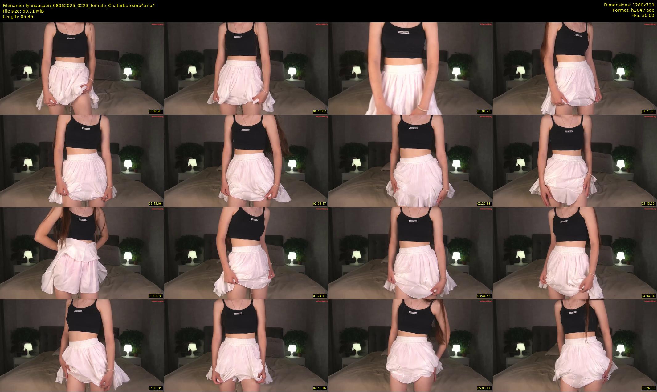 lynnaaspen — 6 minute Chaturbate female cam show recording, 720p, Jun 8, 2025