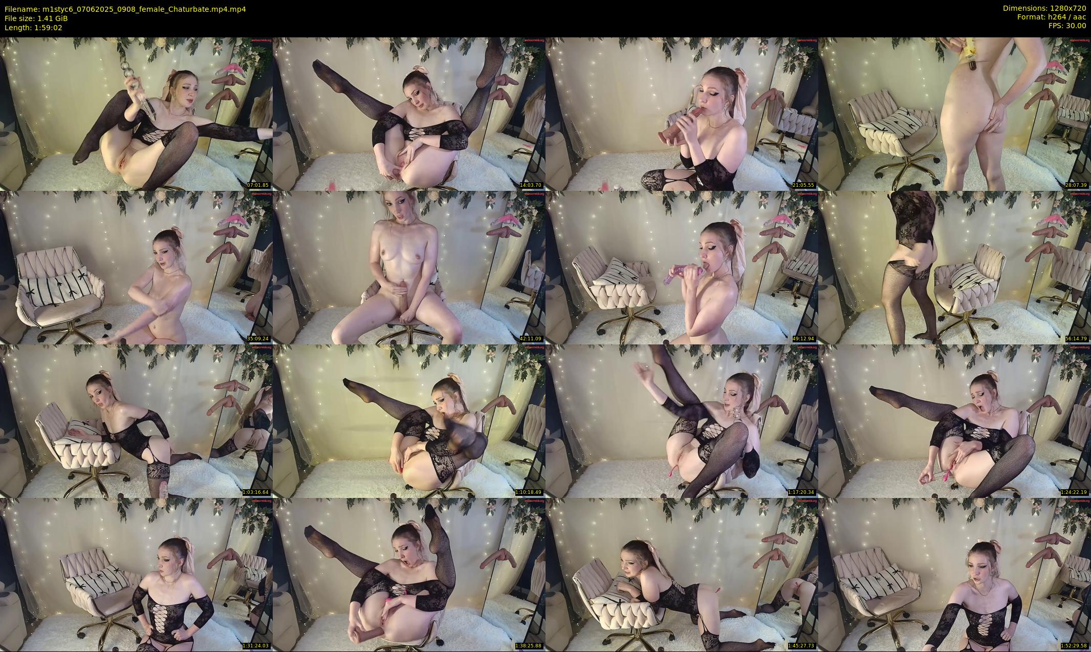 m1styc6 — 120 minute Chaturbate female cam show recording, 720p, Jun 7, 2025