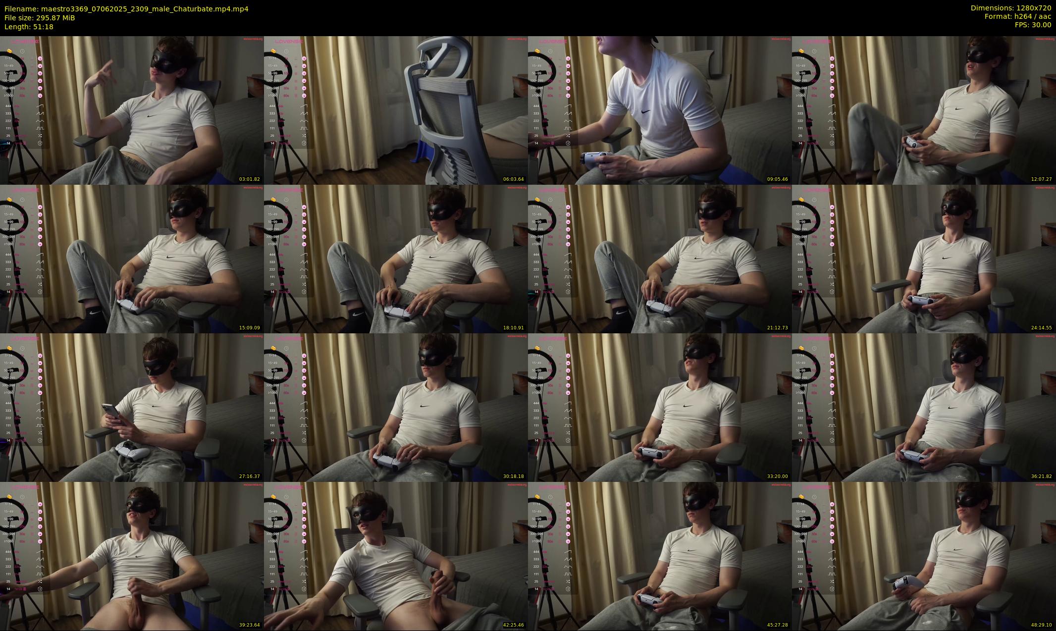 maestro3369 — 52 minute Chaturbate male cam show recording, 720p, Jun 7, 2025