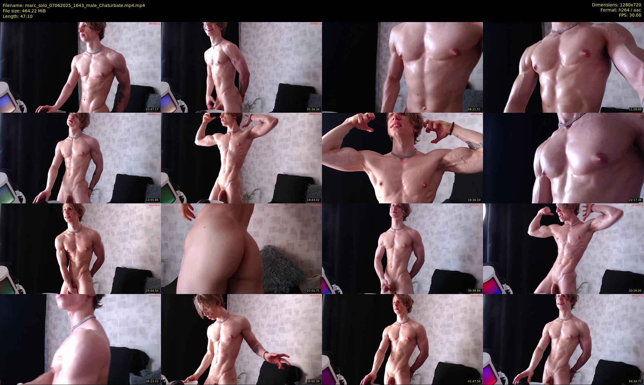 marc_solo — 48 minute Chaturbate male cam show recording, 720p, Jun 7, 2025