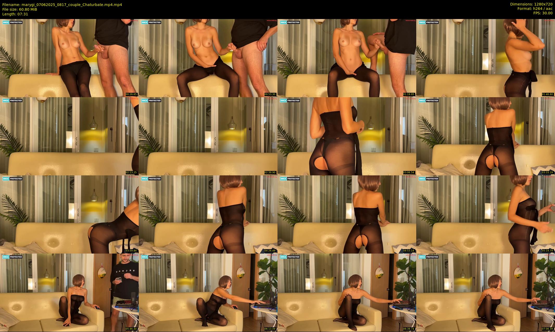 marygi — 8 minute Chaturbate couple cam show recording, 720p, Jun 7, 2025