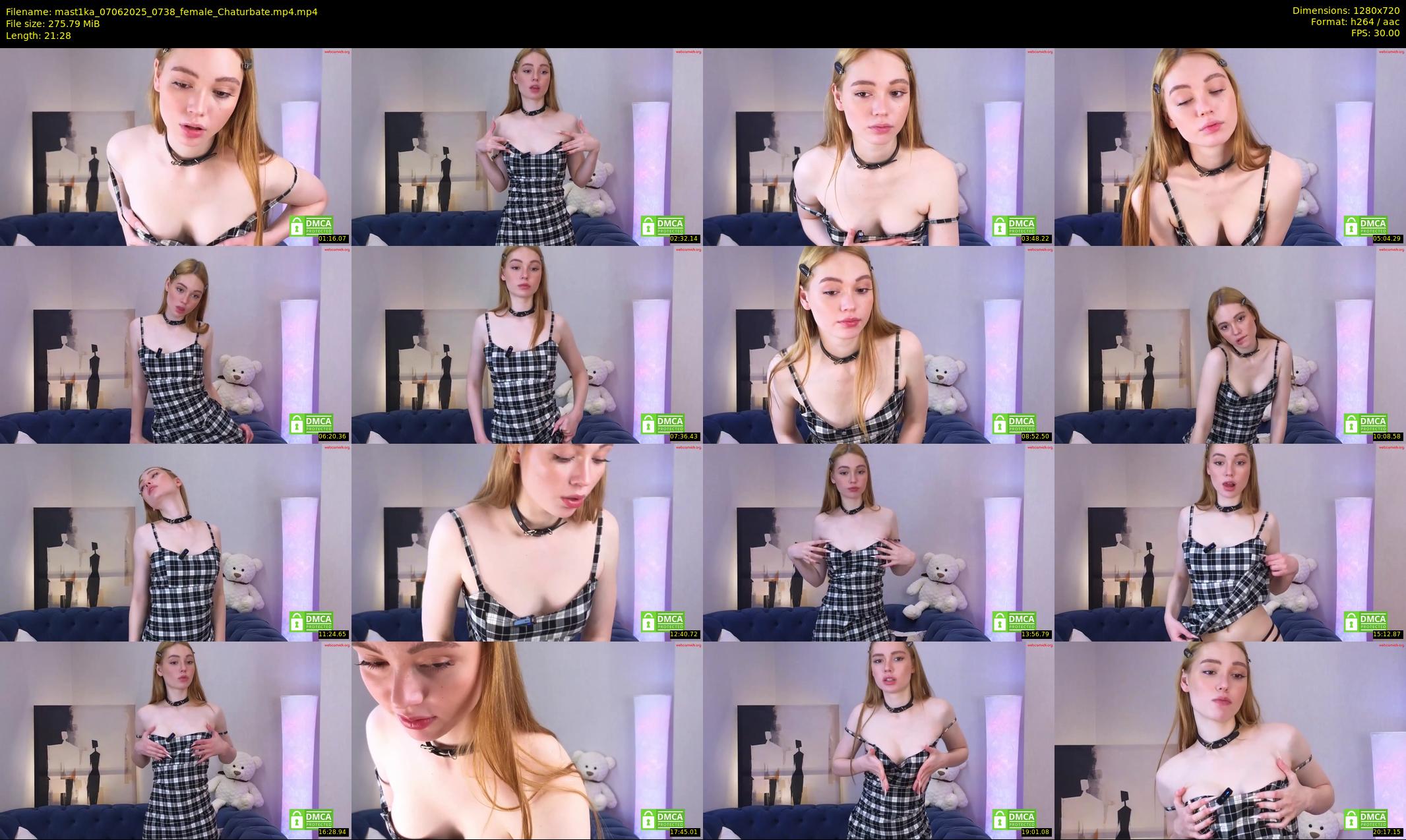mast1ka — 22 minute Chaturbate female cam show recording, 720p, Jun 7, 2025