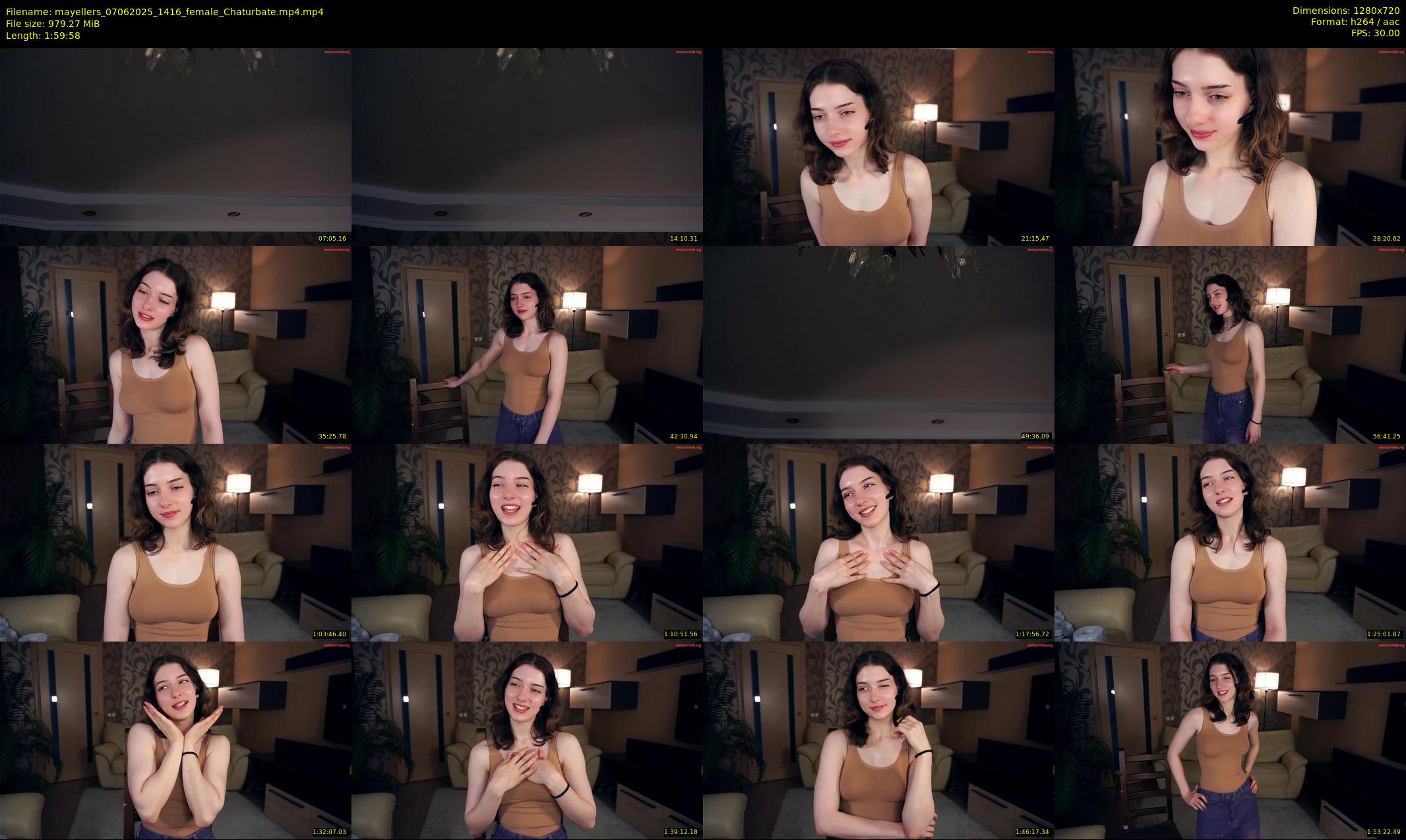 mayellers — 120 minute Chaturbate female cam show recording, 720p, Jun 7, 2025