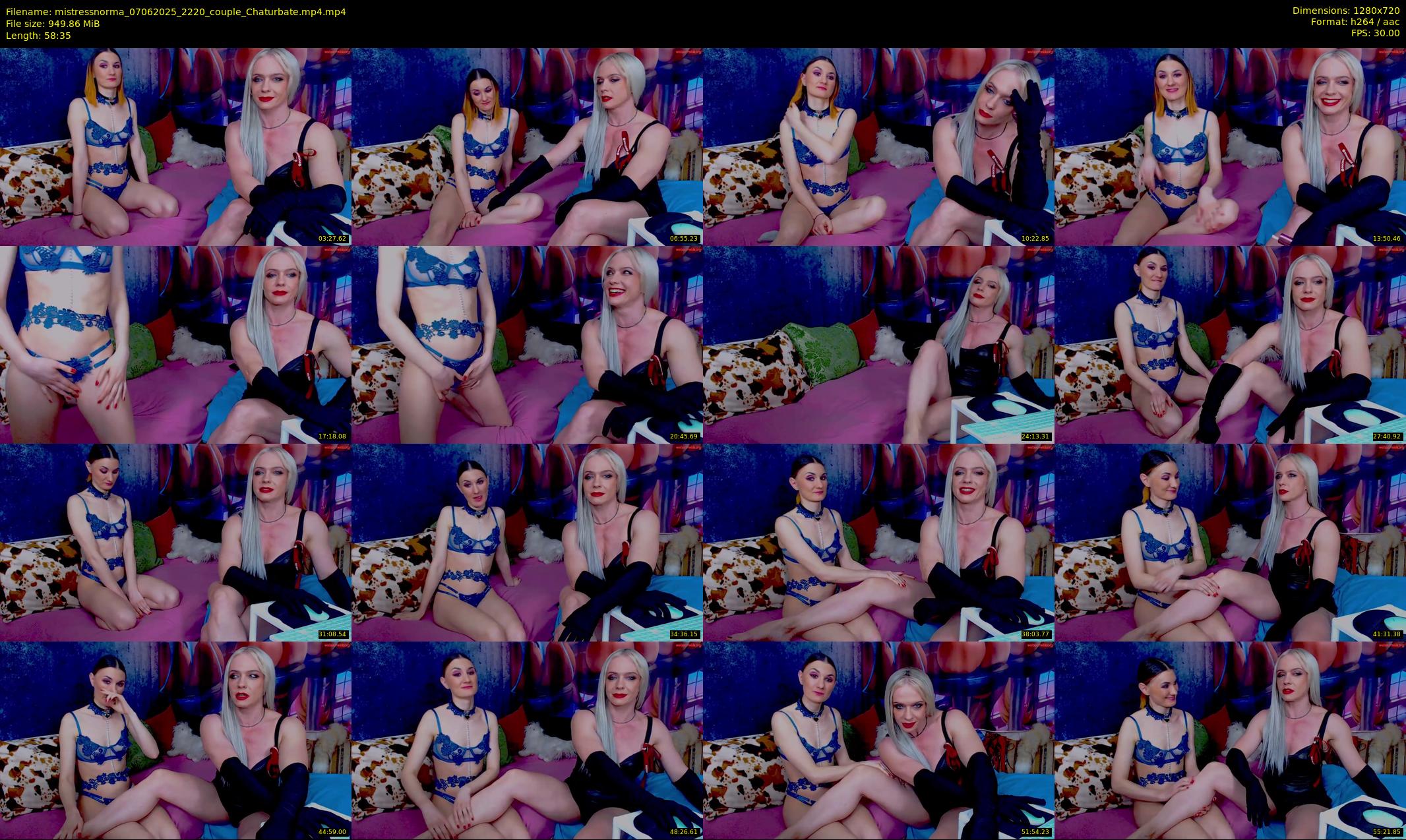 mistressnorma — 59 minute Chaturbate female cam show recording, 720p, Jun 7, 2025