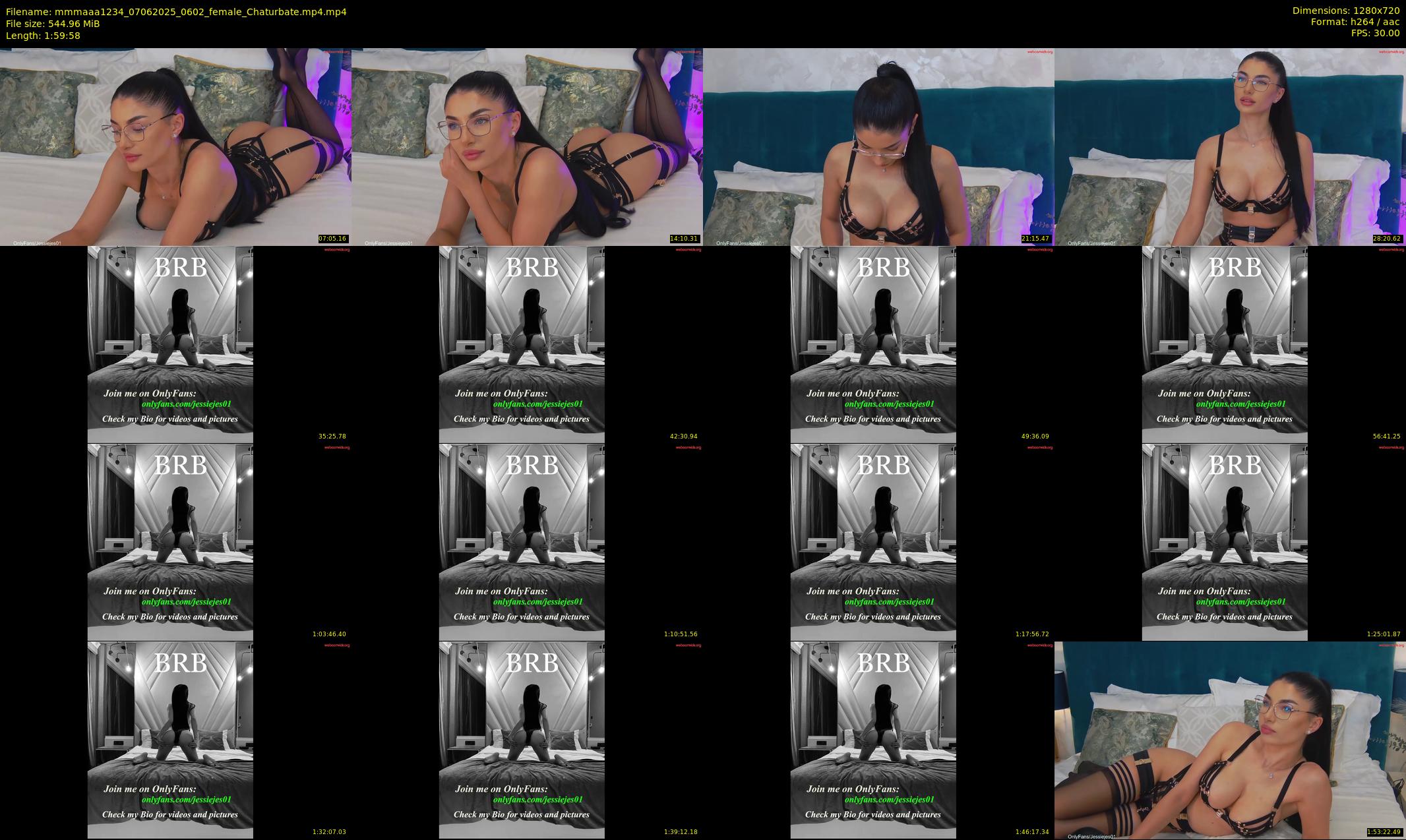 mmmaaa1234 — 120 minute Chaturbate female cam show recording, 720p, Jun 7, 2025