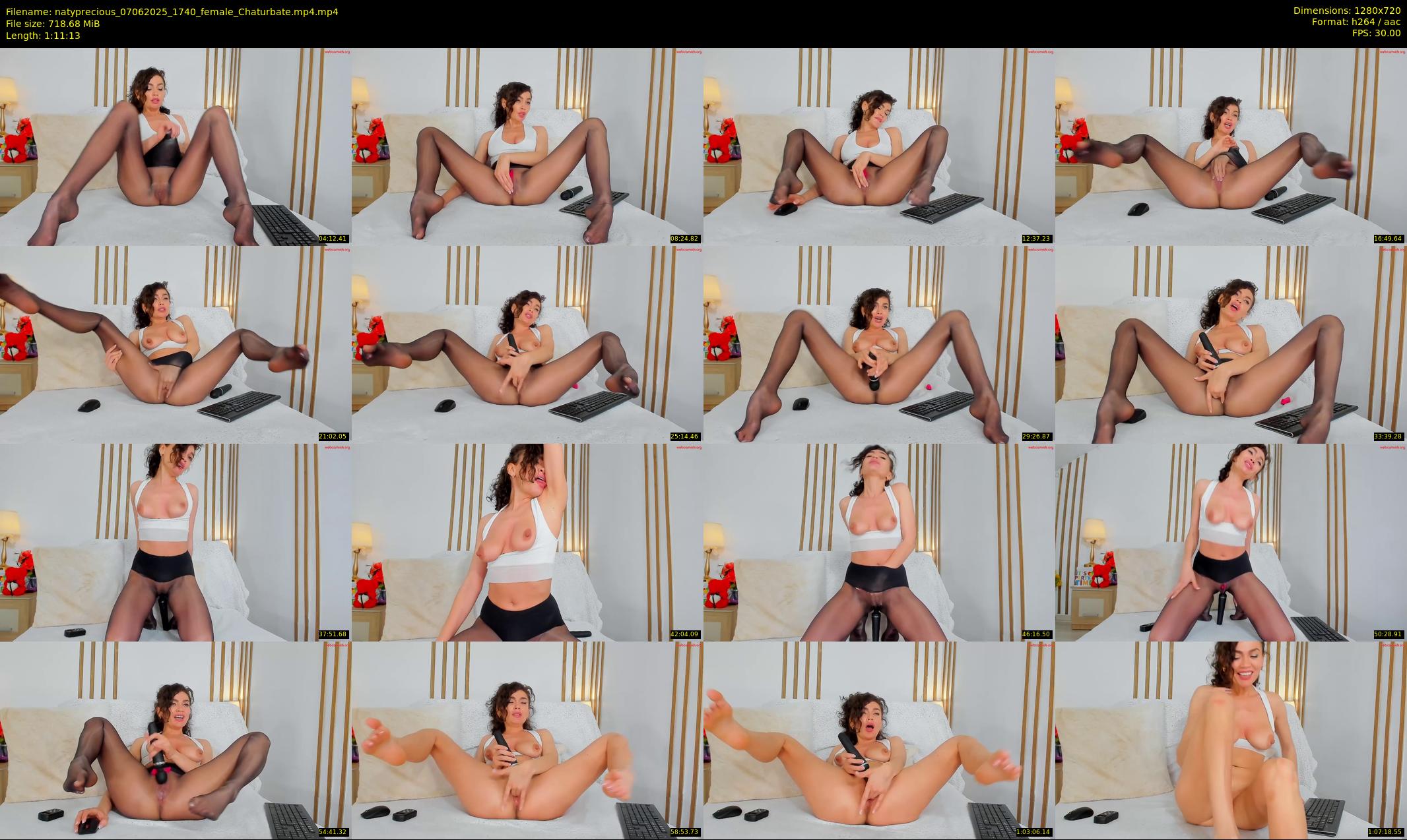 natyprecious — 72 minute Chaturbate female cam show recording, 720p, Jun 7, 2025