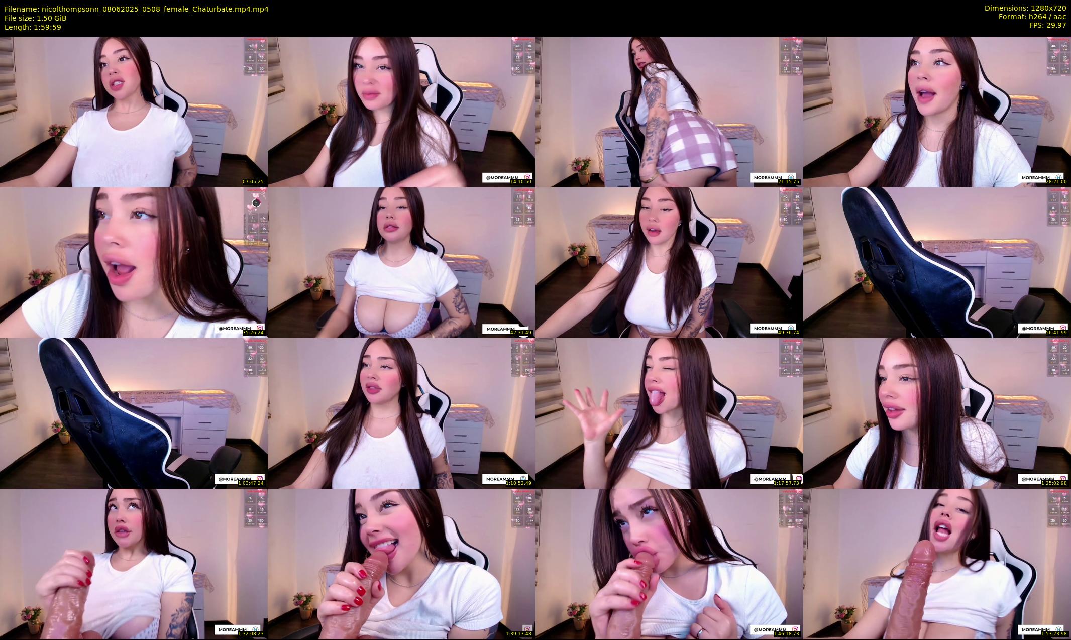 nicolthompsonn — 120 minute Chaturbate female cam show recording, 720p, Jun 8, 2025