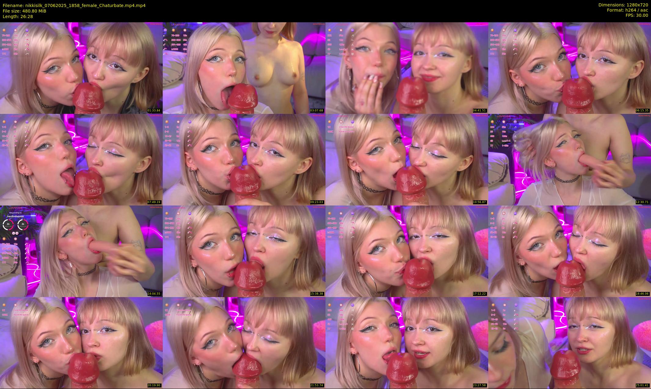 nikkisilk — 27 minute Chaturbate female cam show recording, 720p, Jun 7, 2025