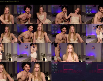peachcreamcouple — 38 minute Chaturbate couple cam show recording, 720p, Jun 8, 2025