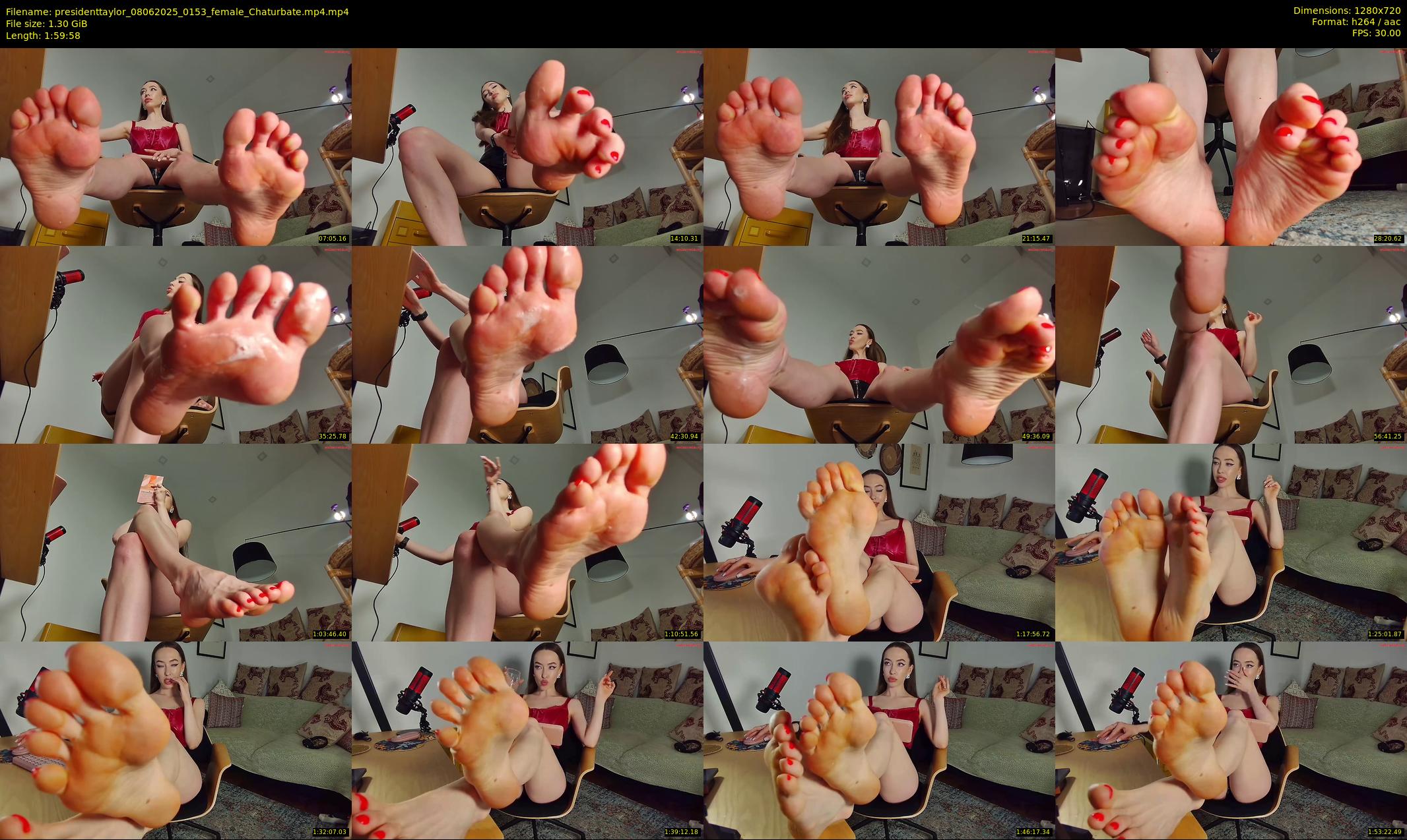 presidenttaylor — 120 minute Chaturbate female cam show recording, 720p, Jun 8, 2025