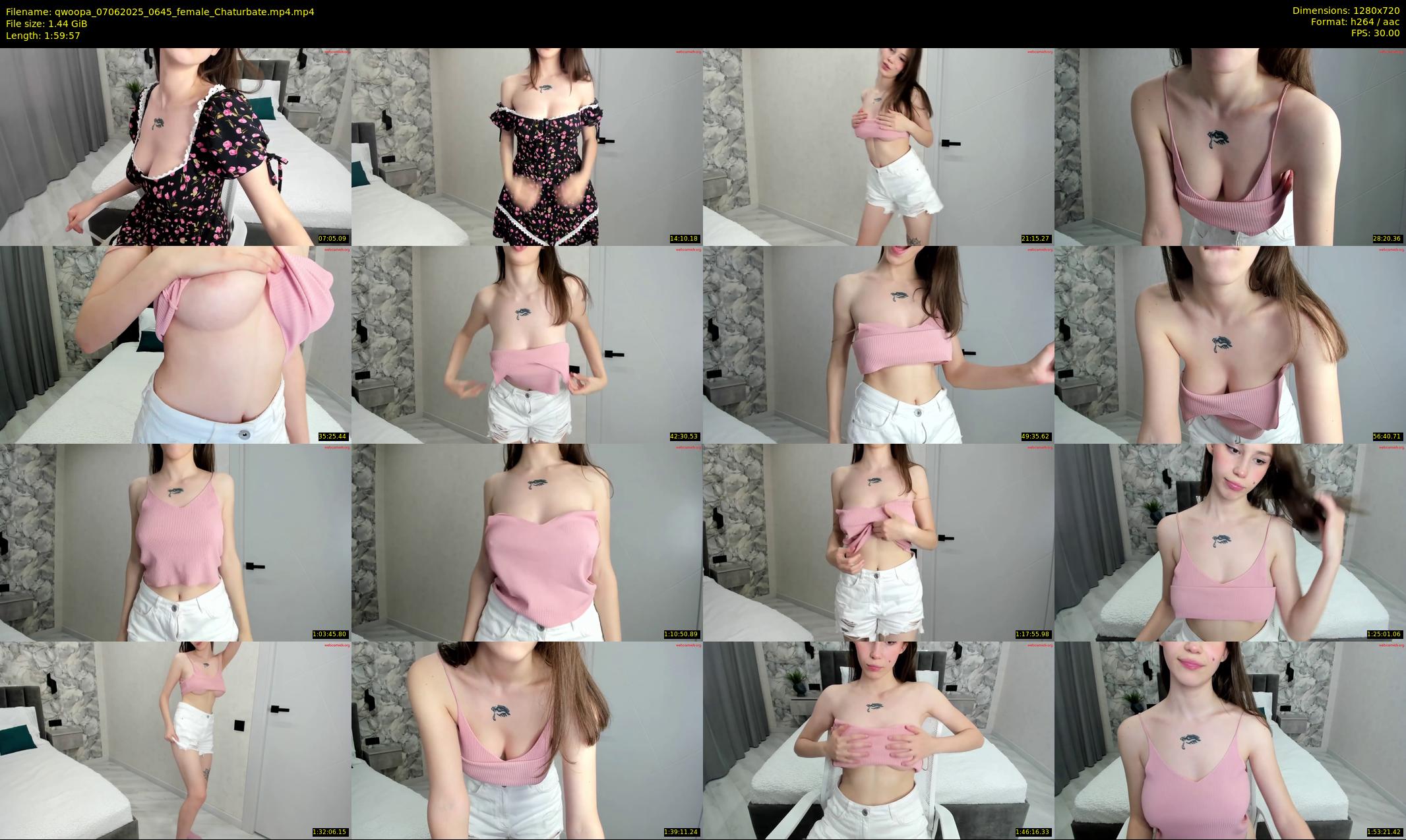 qwoopa — 120 minute Chaturbate female cam show recording, 720p, Jun 7, 2025