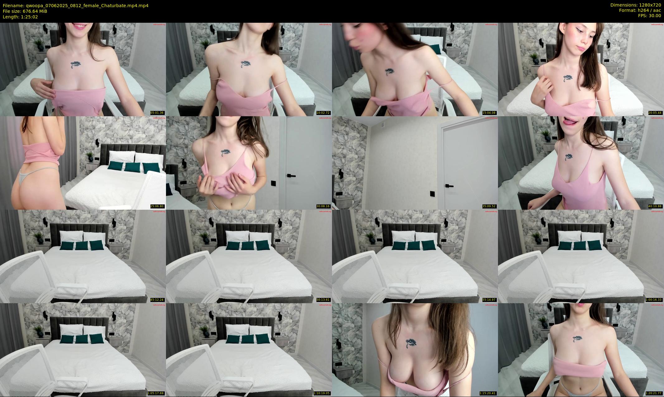 qwoopa — 86 minute Chaturbate female cam show recording, 720p, Jun 7, 2025
