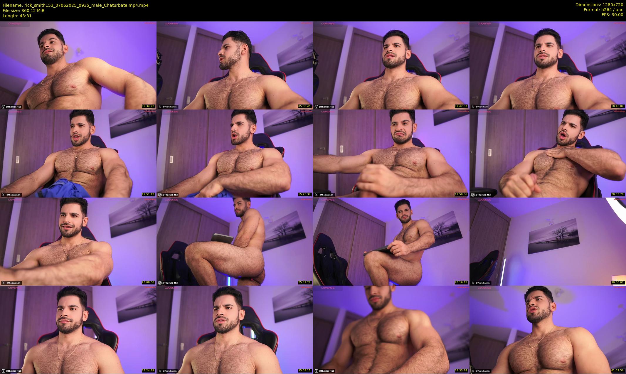 rick_smith153 — 44 minute Chaturbate male cam show recording, 720p, Jun 7, 2025