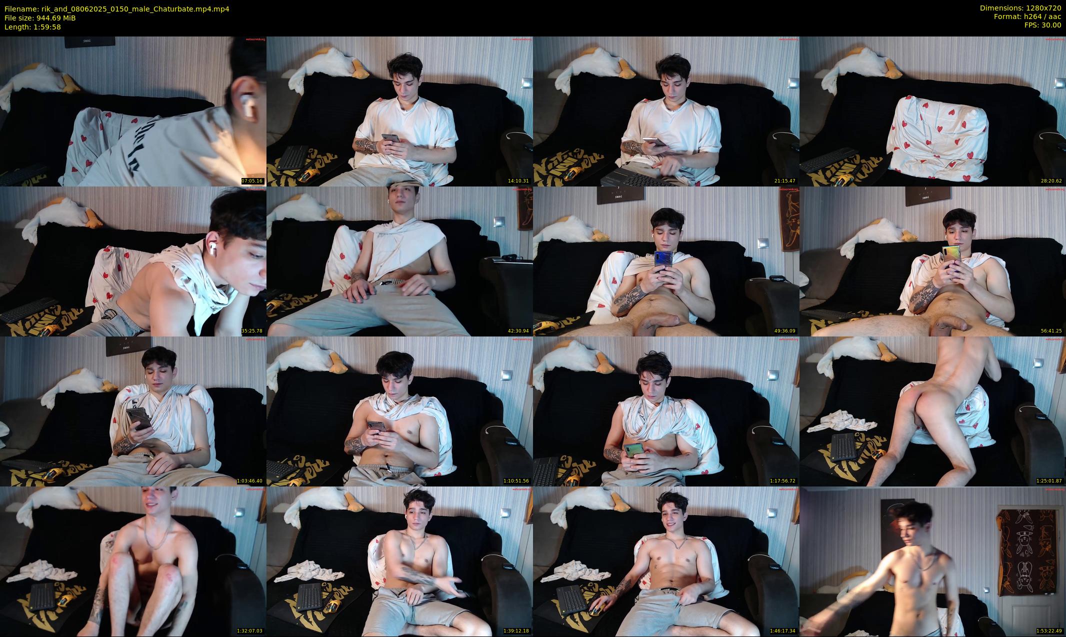 rik_and — 120 minute Chaturbate male cam show recording, 720p, Jun 8, 2025