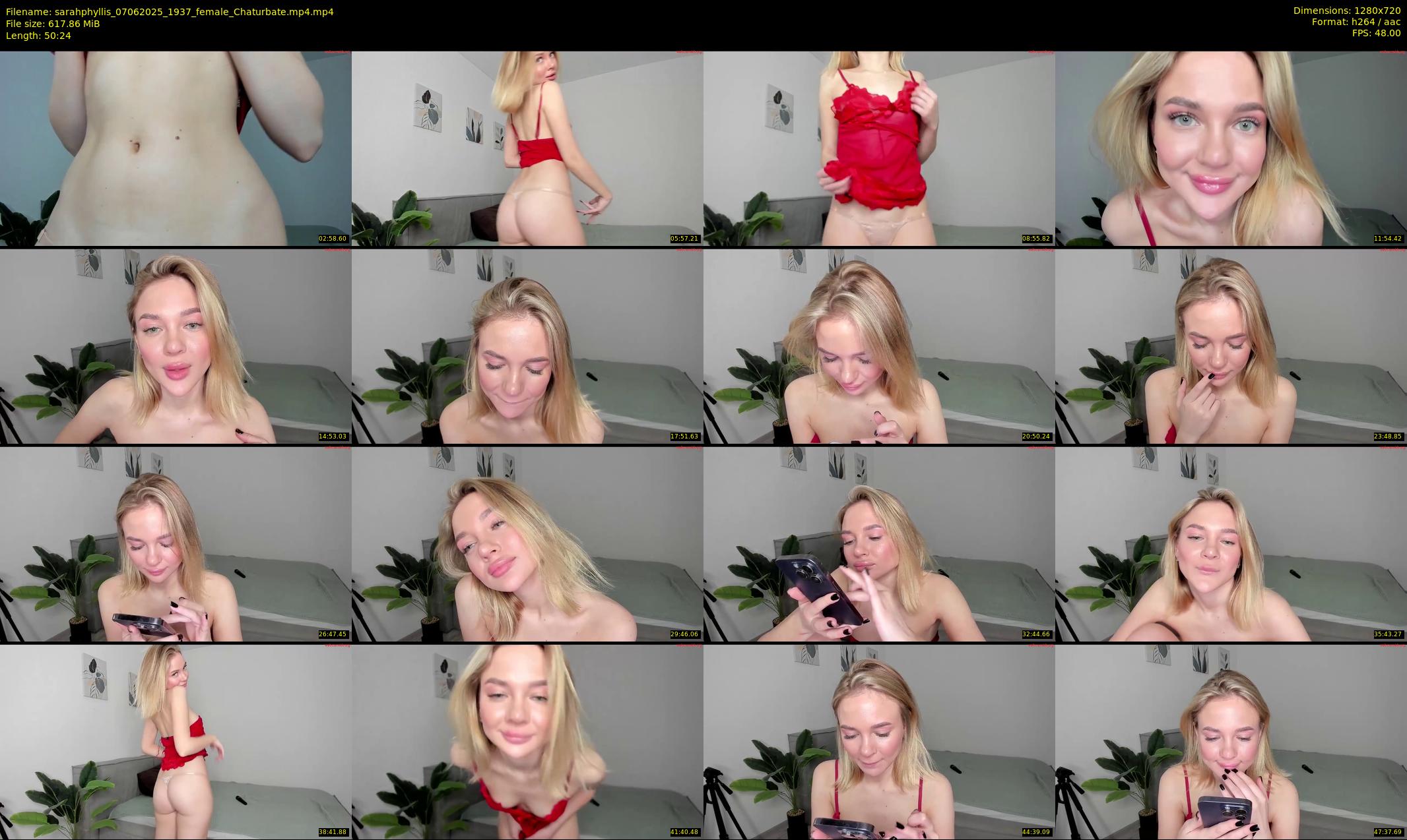 sarahphyllis — 51 minute Chaturbate female cam show recording, 720p, Jun 7, 2025