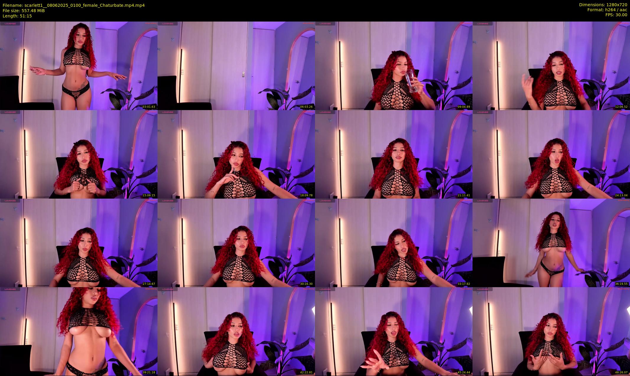 scarlett1_ — 52 minute Chaturbate female cam show recording, 720p, Jun 8, 2025