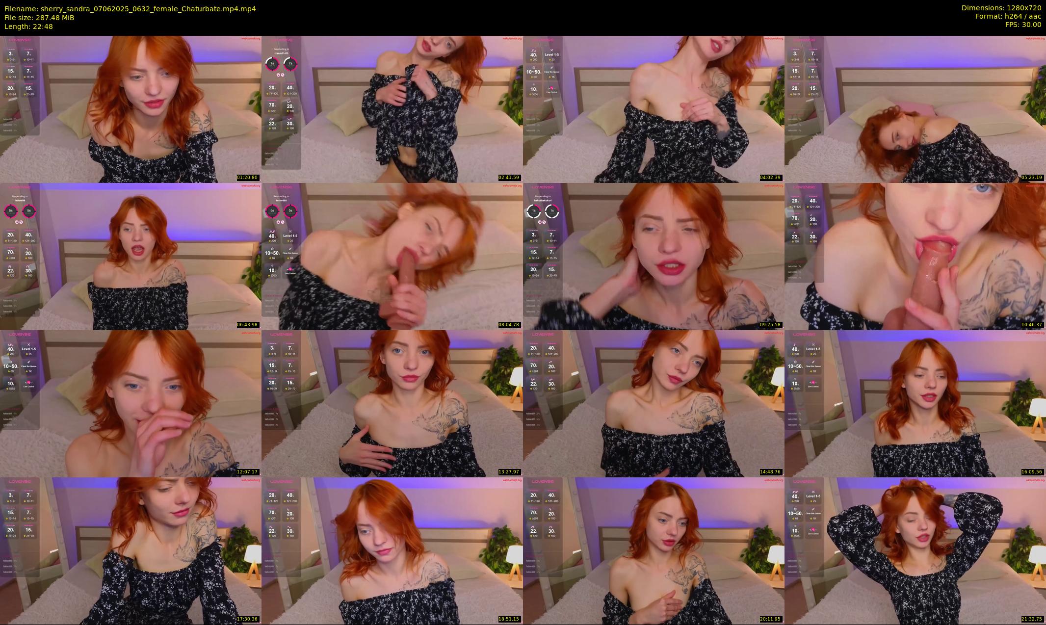 sherry_sandra — 23 minute Chaturbate female cam show recording, 720p, Jun 7, 2025