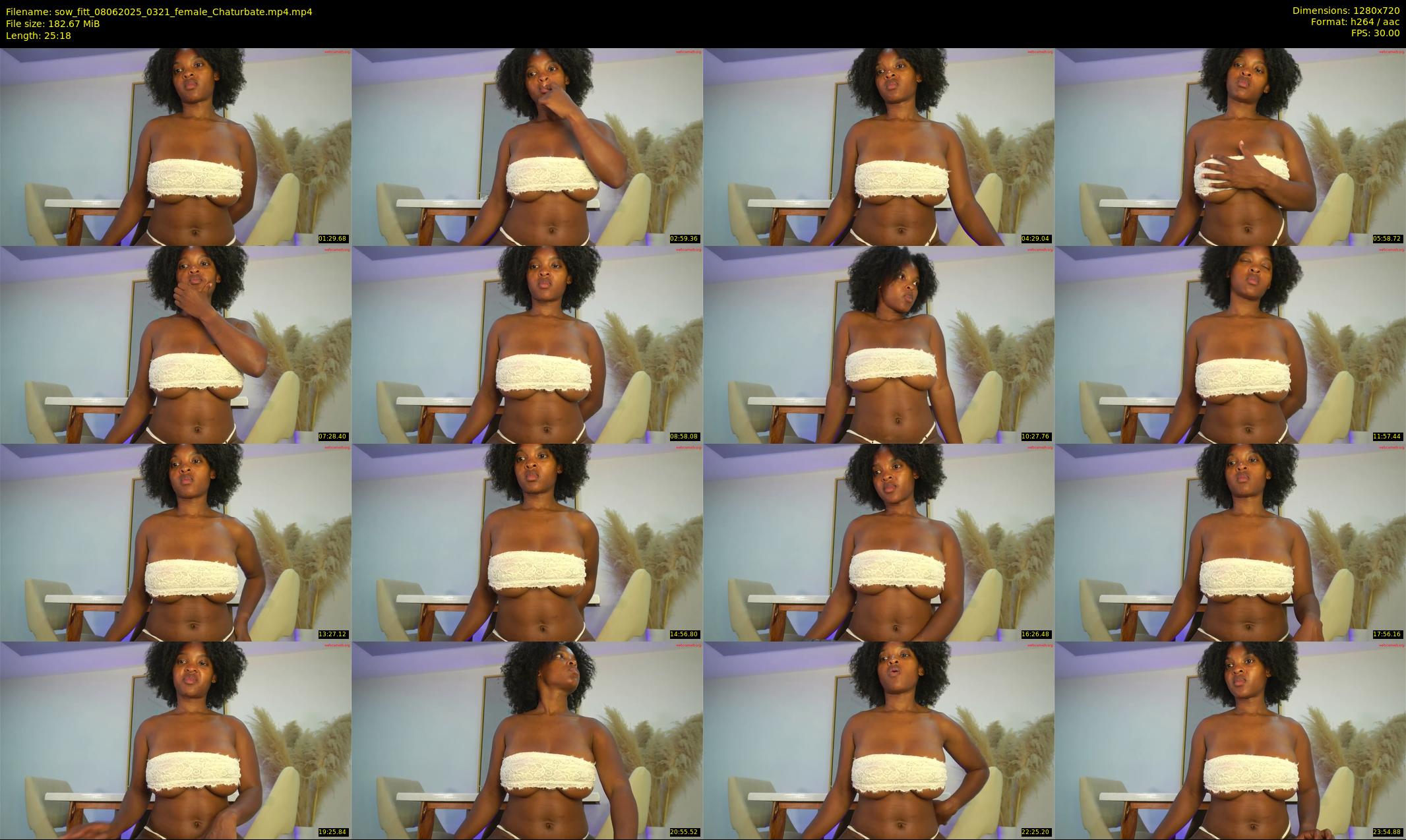 sow_fitt — 26 minute Chaturbate female cam show recording, 720p, Jun 8, 2025