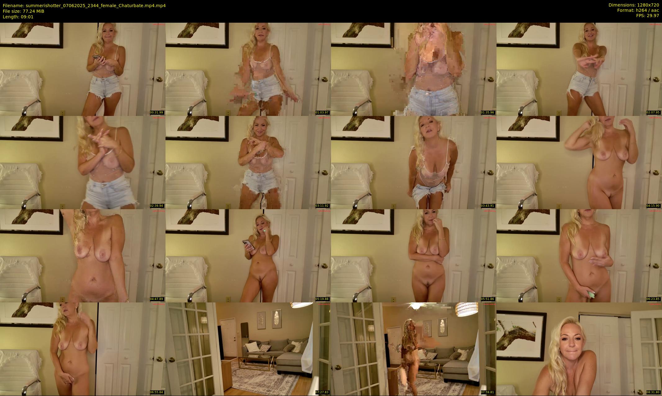 summerishotter — 10 minute Chaturbate female cam show recording, 720p, Jun 7, 2025
