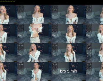 taitedutch — 120 minute Chaturbate female cam show recording, 720p, Jun 8, 2025