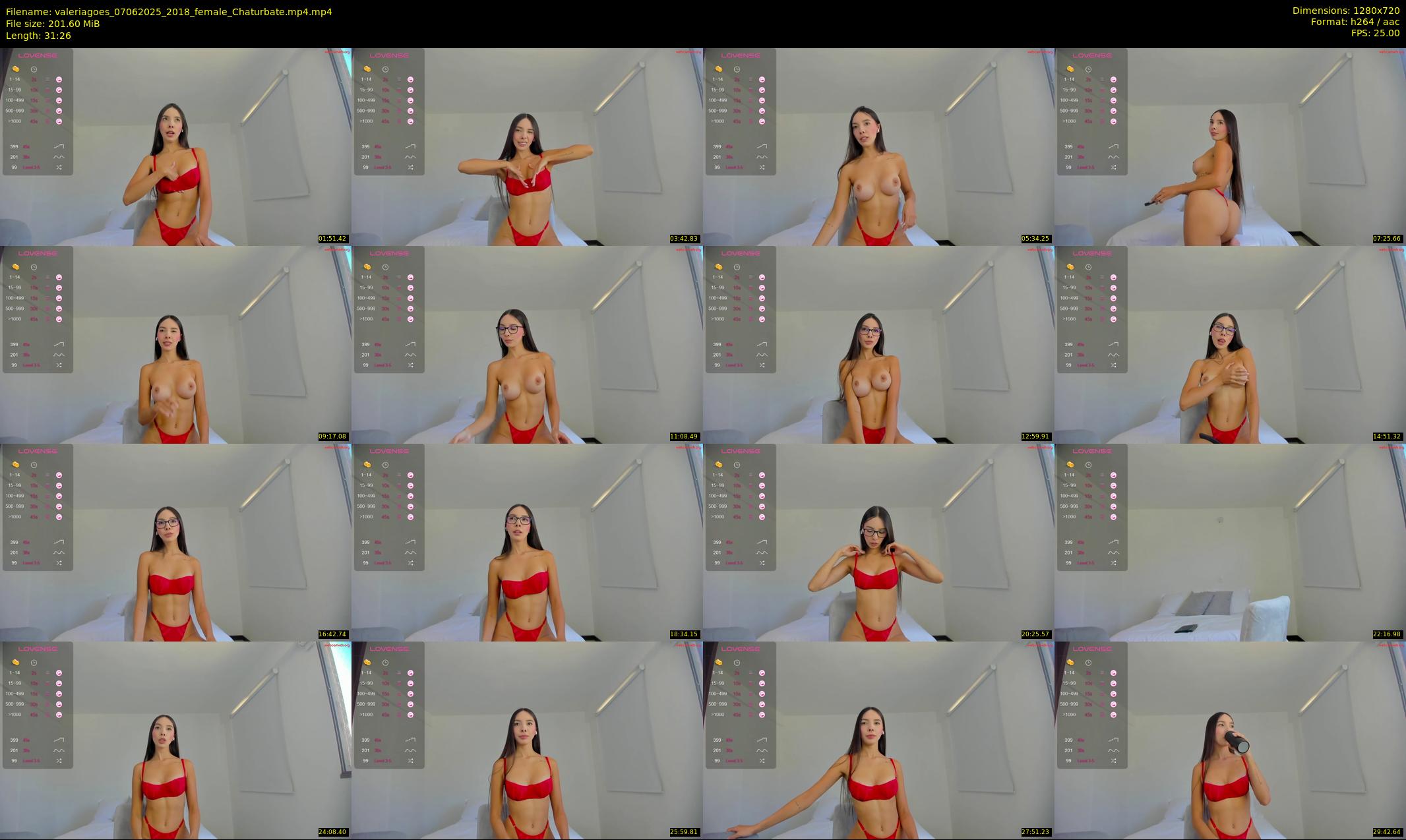 valeriagoes — 32 minute Chaturbate female cam show recording, 720p, Jun 7, 2025
