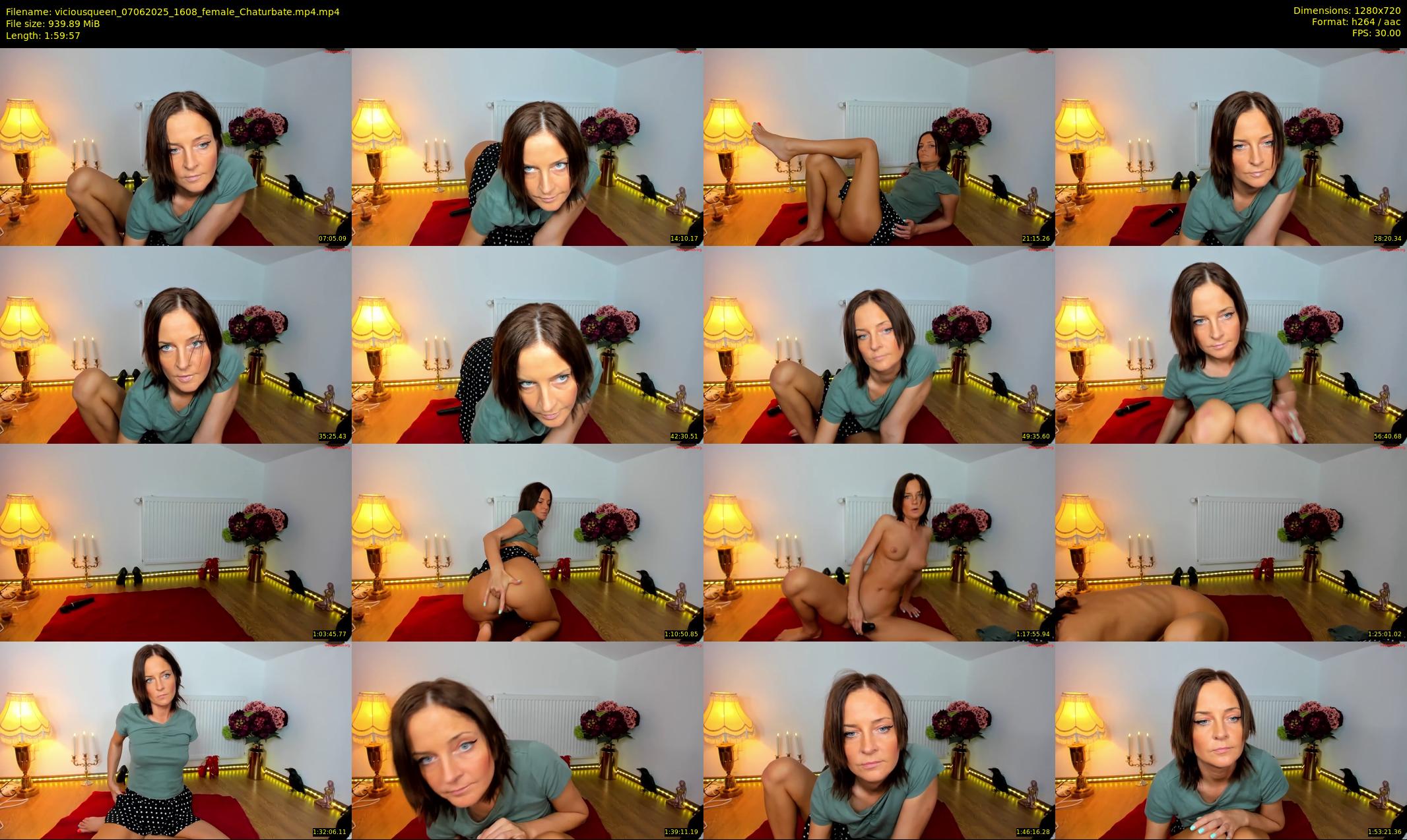 viciousqueen — 120 minute Chaturbate female cam show recording, 720p, Jun 7, 2025