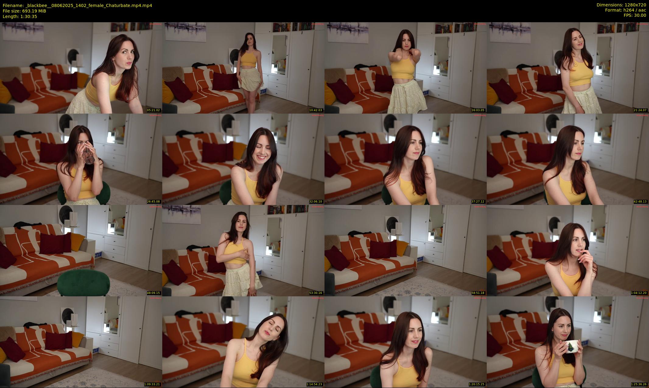 _blackbee_ — 91 minute Chaturbate female cam show recording, 720p, Jun 8, 2025