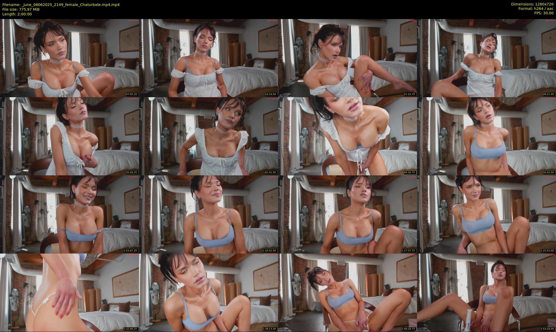 _june — 120 minute Chaturbate female cam show recording, 720p, Jun 8, 2025