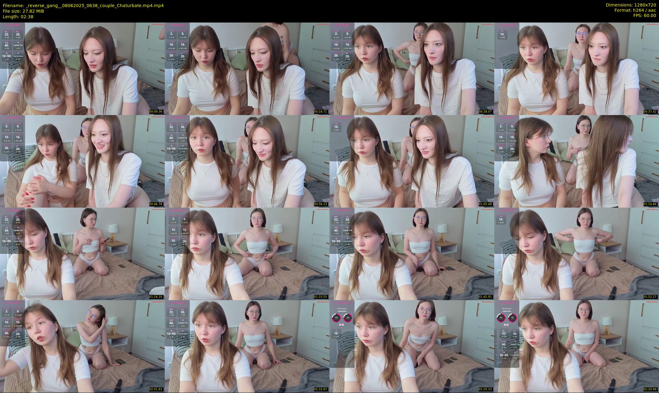 _reverse_gang_ — 3 minute Chaturbate couple cam show recording, 720p, Jun 8, 2025