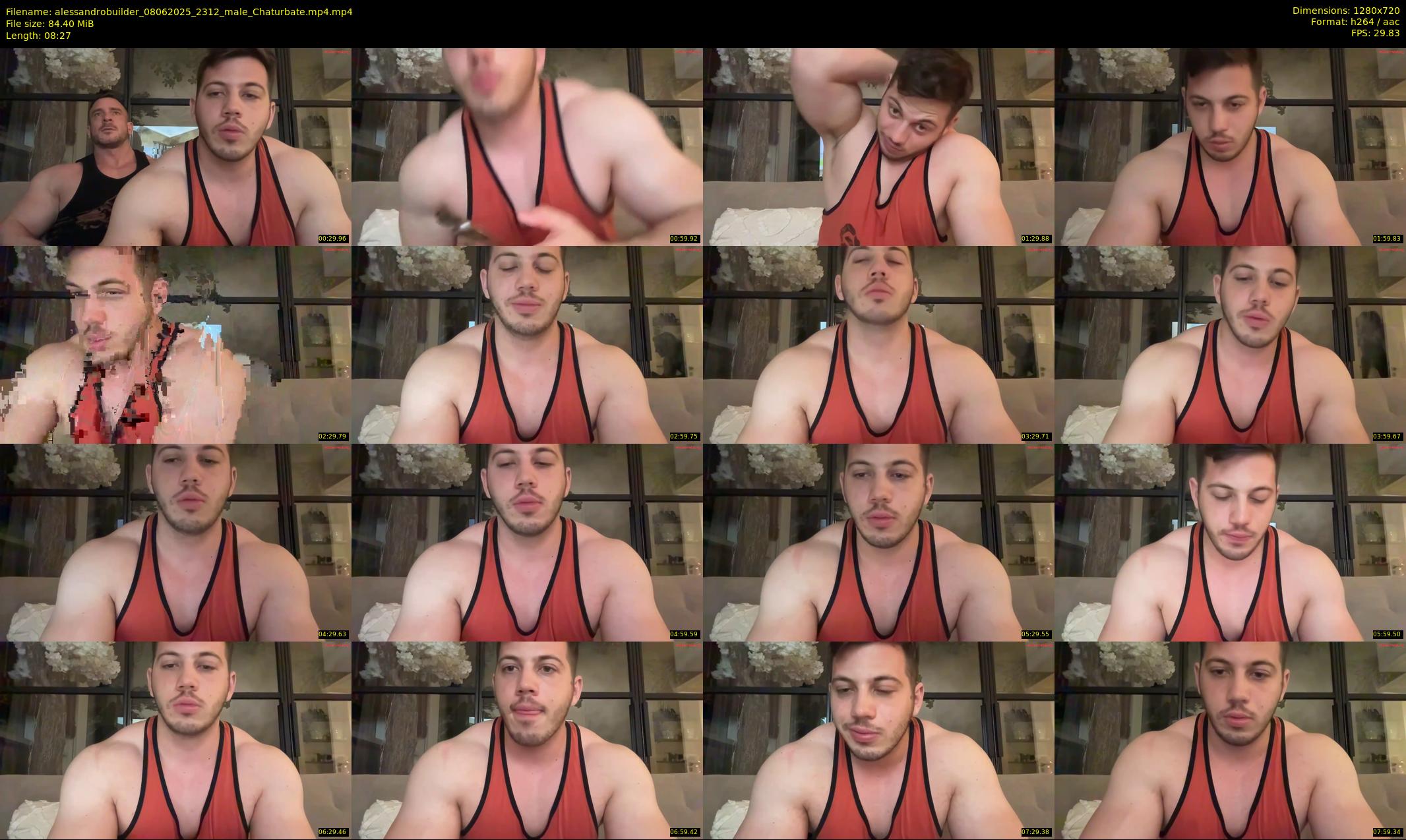 alessandrobuilder — 9 minute Chaturbate couple cam show recording, 720p, Jun 8, 2025