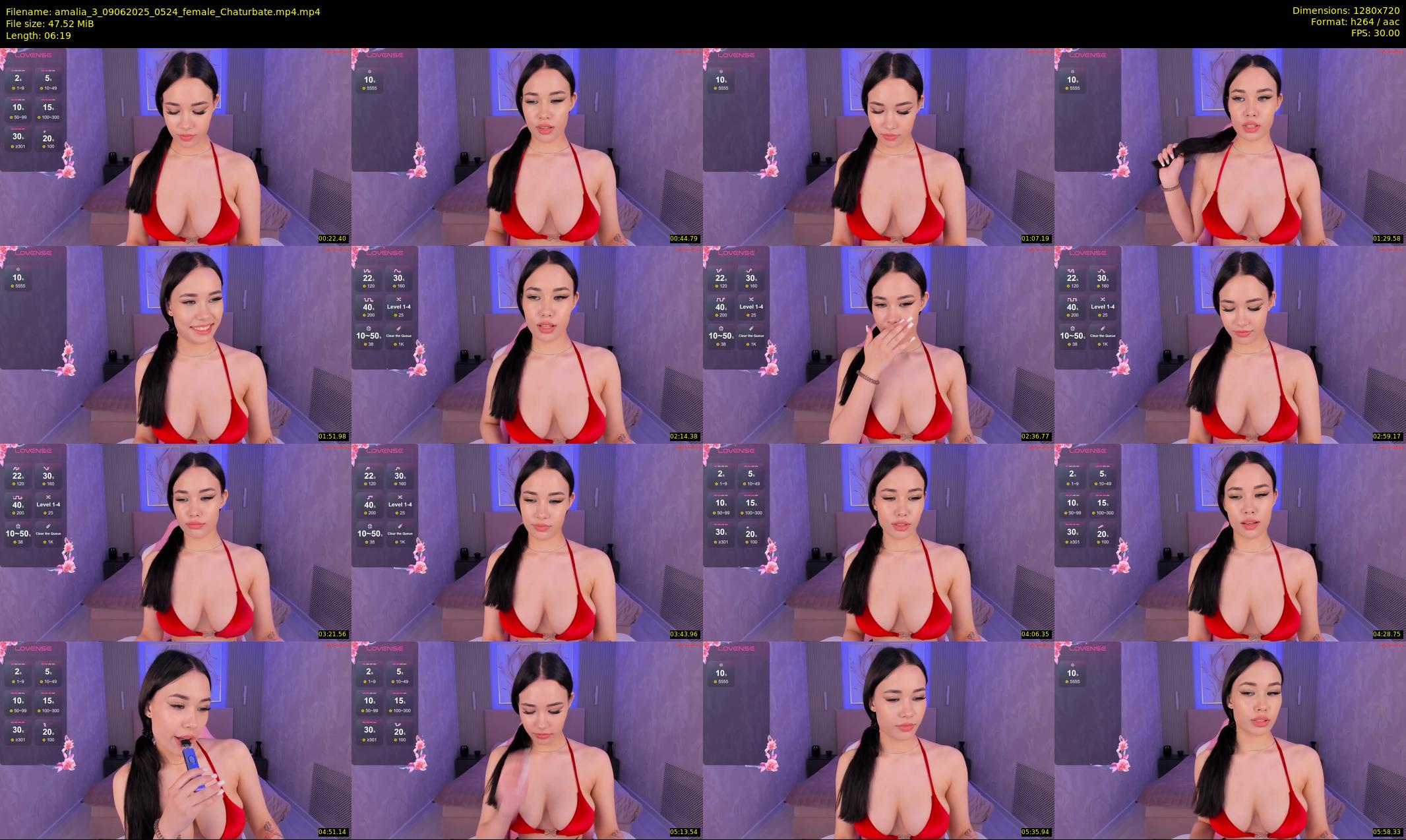amalia_3 — 7 minute Chaturbate female cam show recording, 720p, Jun 9, 2025