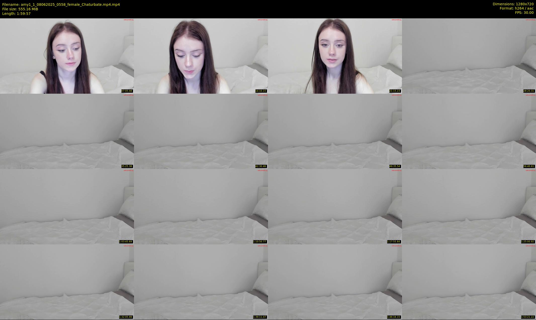 amy1_1 — 120 minute Chaturbate female cam show recording, 720p, Jun 8, 2025