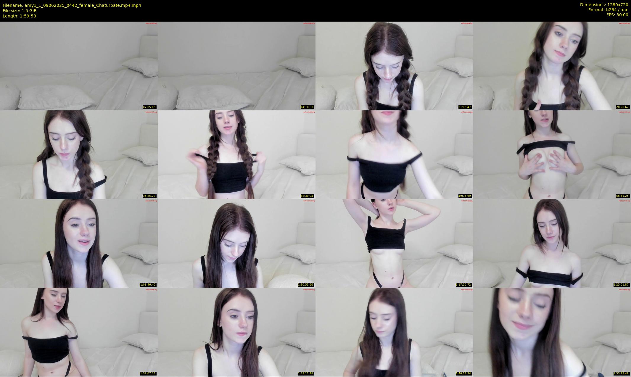 amy1_1 — 120 minute Chaturbate female cam show recording, 720p, Jun 9, 2025