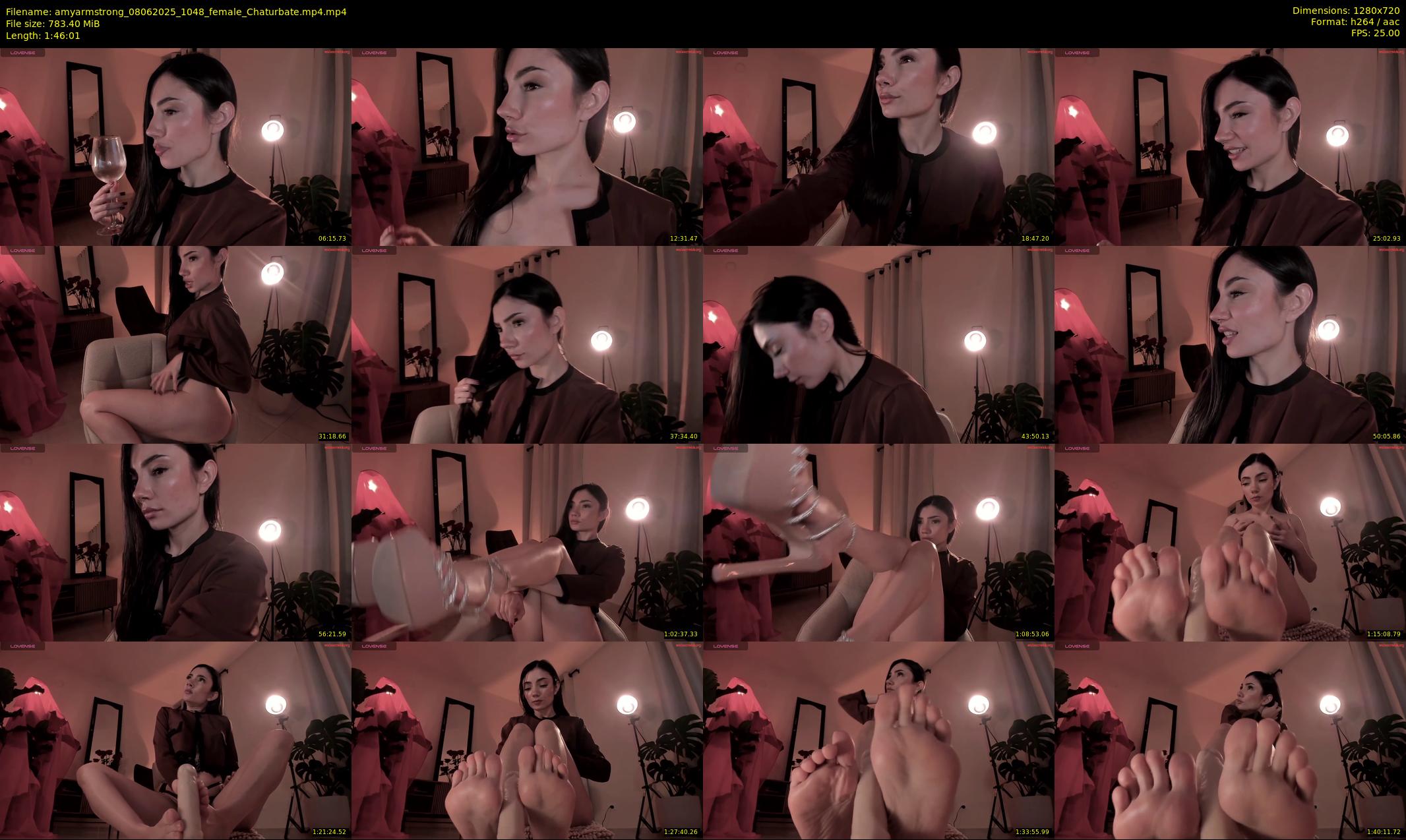 amyarmstrong — 107 minute Chaturbate female cam show recording, 720p, Jun 8, 2025