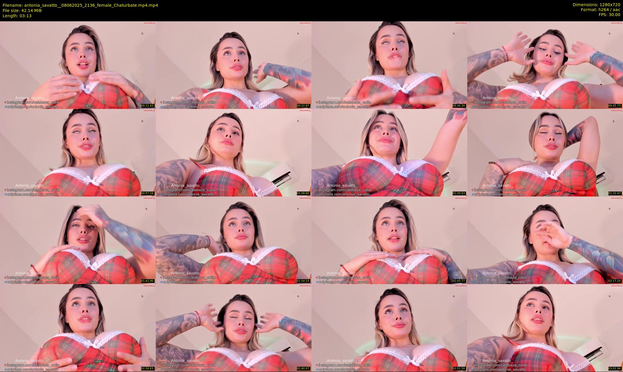 antonia_savatto_ — 4 minute Chaturbate female cam show recording, 720p, Jun 8, 2025