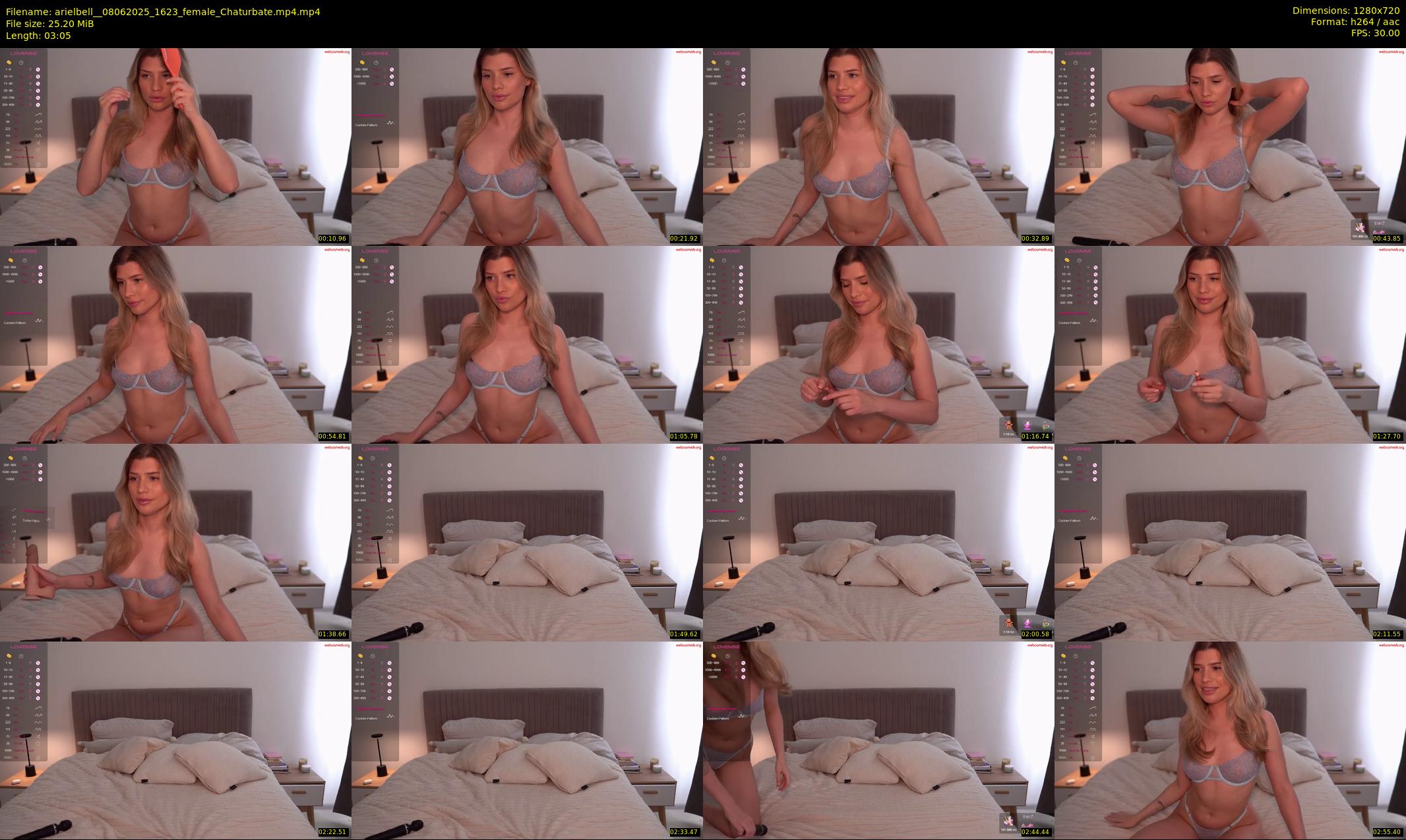 arielbell_ — 4 minute Chaturbate female cam show recording, 720p, Jun 8, 2025