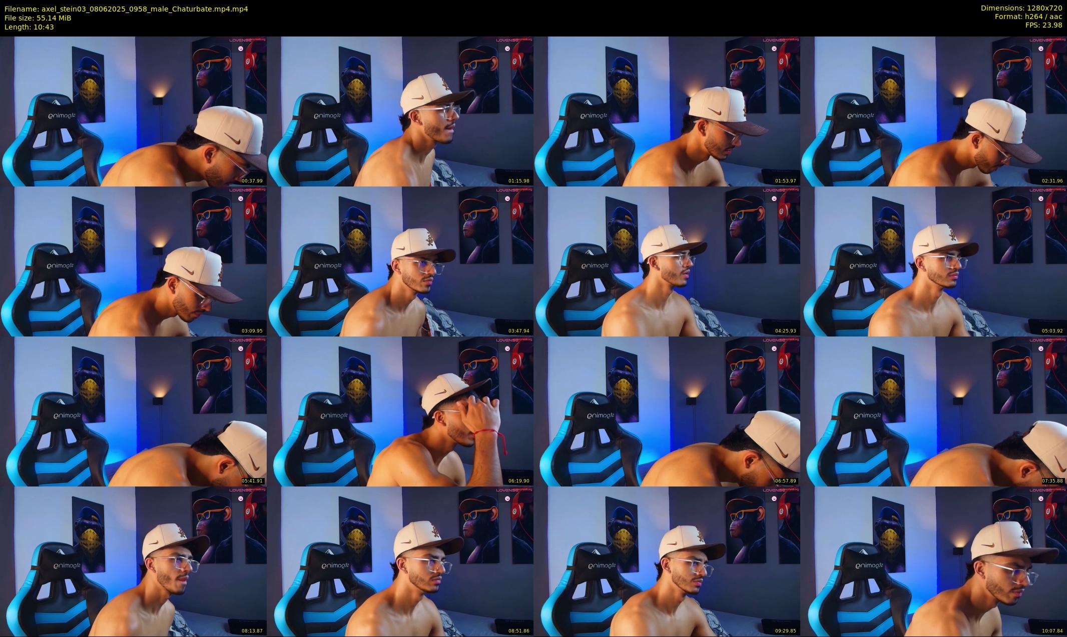 axel_stein03 — 11 minute Chaturbate male cam show recording, 720p, Jun 8, 2025