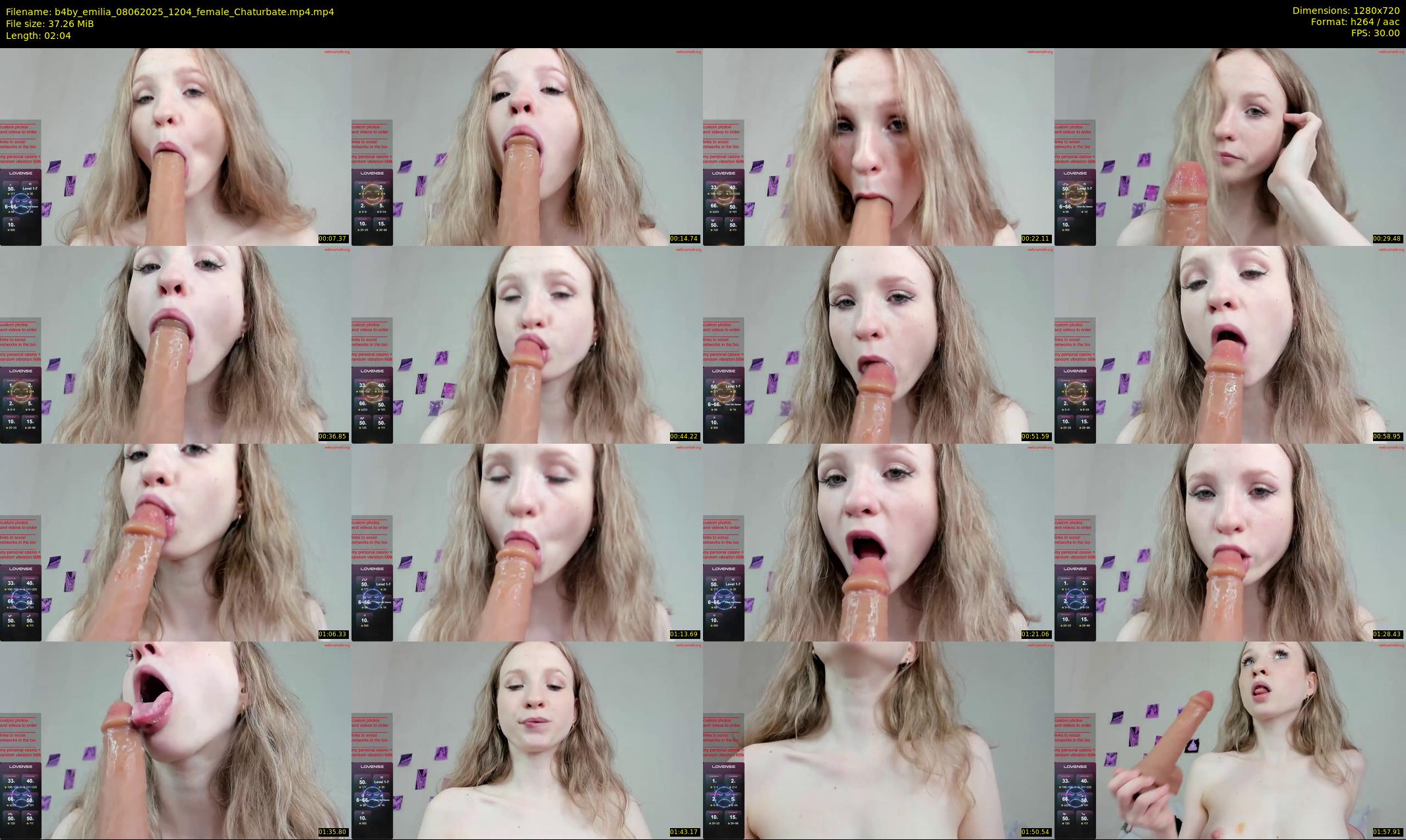 b4by_emilia — 3 minute Chaturbate female cam show recording, 720p, Jun 8, 2025
