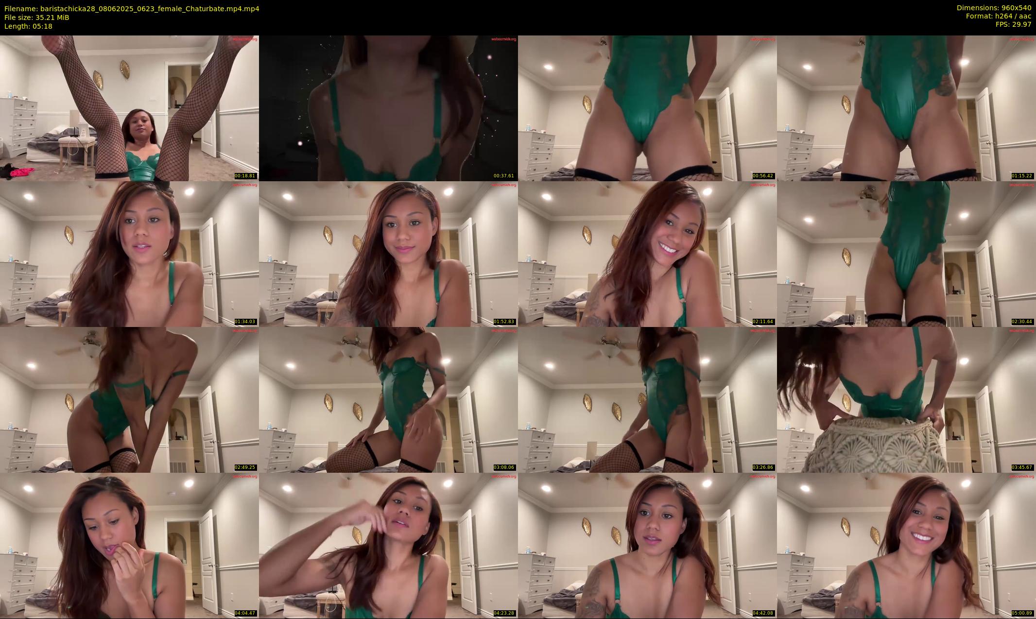baristachicka28 — 6 minute Chaturbate female cam show recording, 480p, Jun 8, 2025