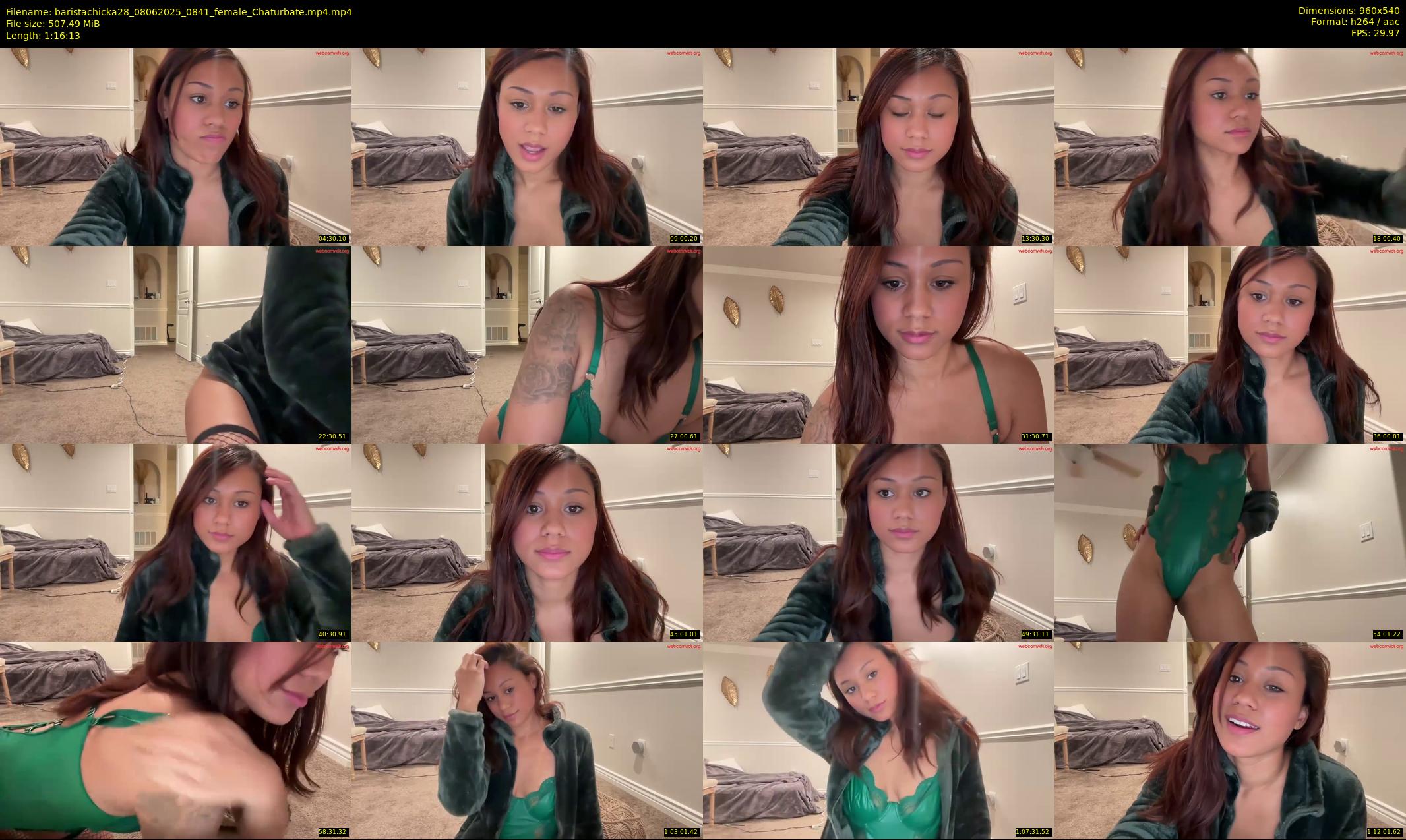 baristachicka28 — 77 minute Chaturbate female cam show recording, 480p, Jun 8, 2025