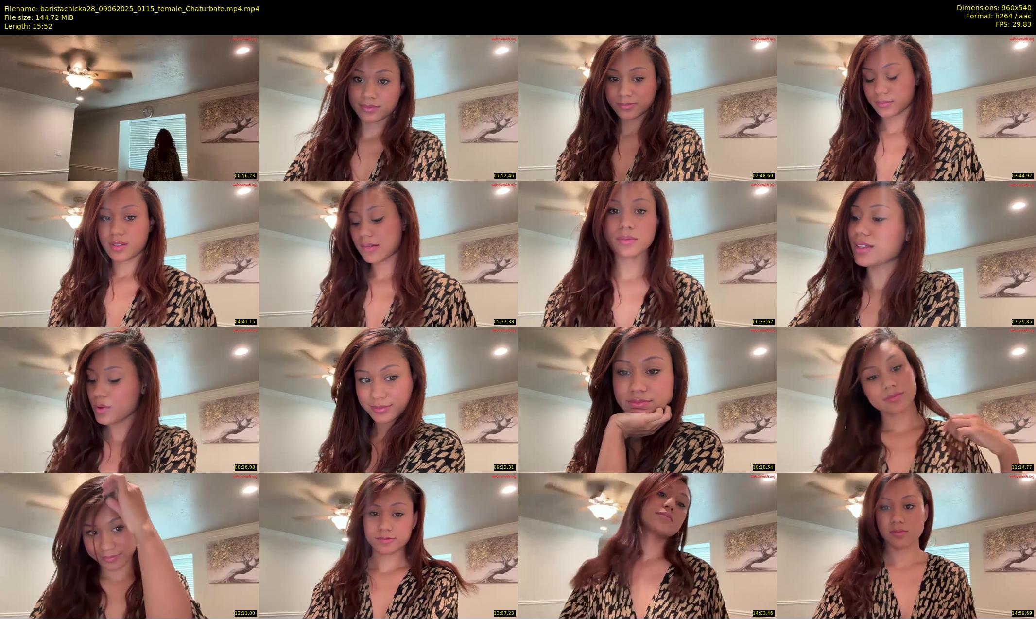 baristachicka28 — 16 minute Chaturbate female cam show recording, 480p, Jun 9, 2025