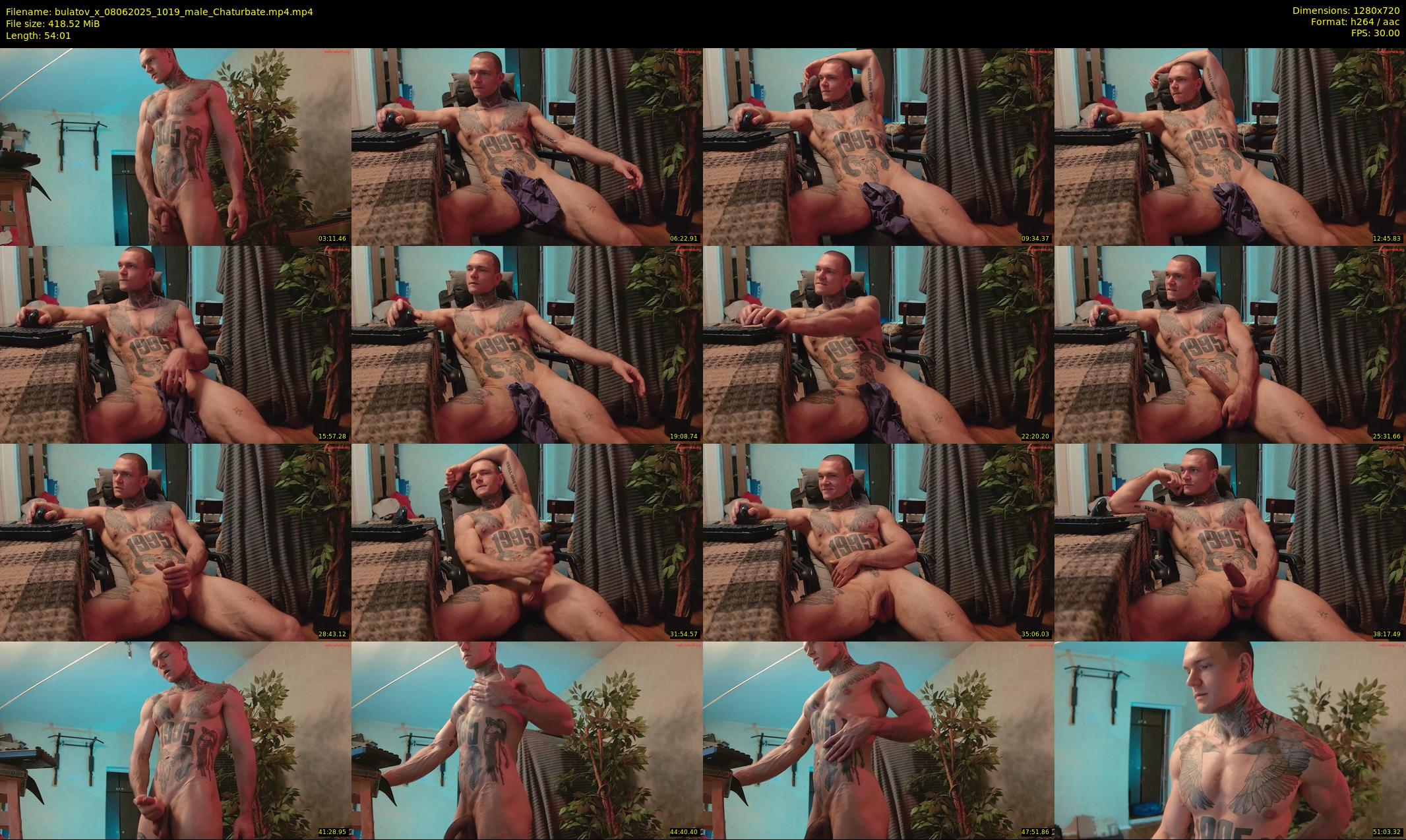 bulatov_x — 55 minute Chaturbate male cam show recording, 720p, Jun 8, 2025